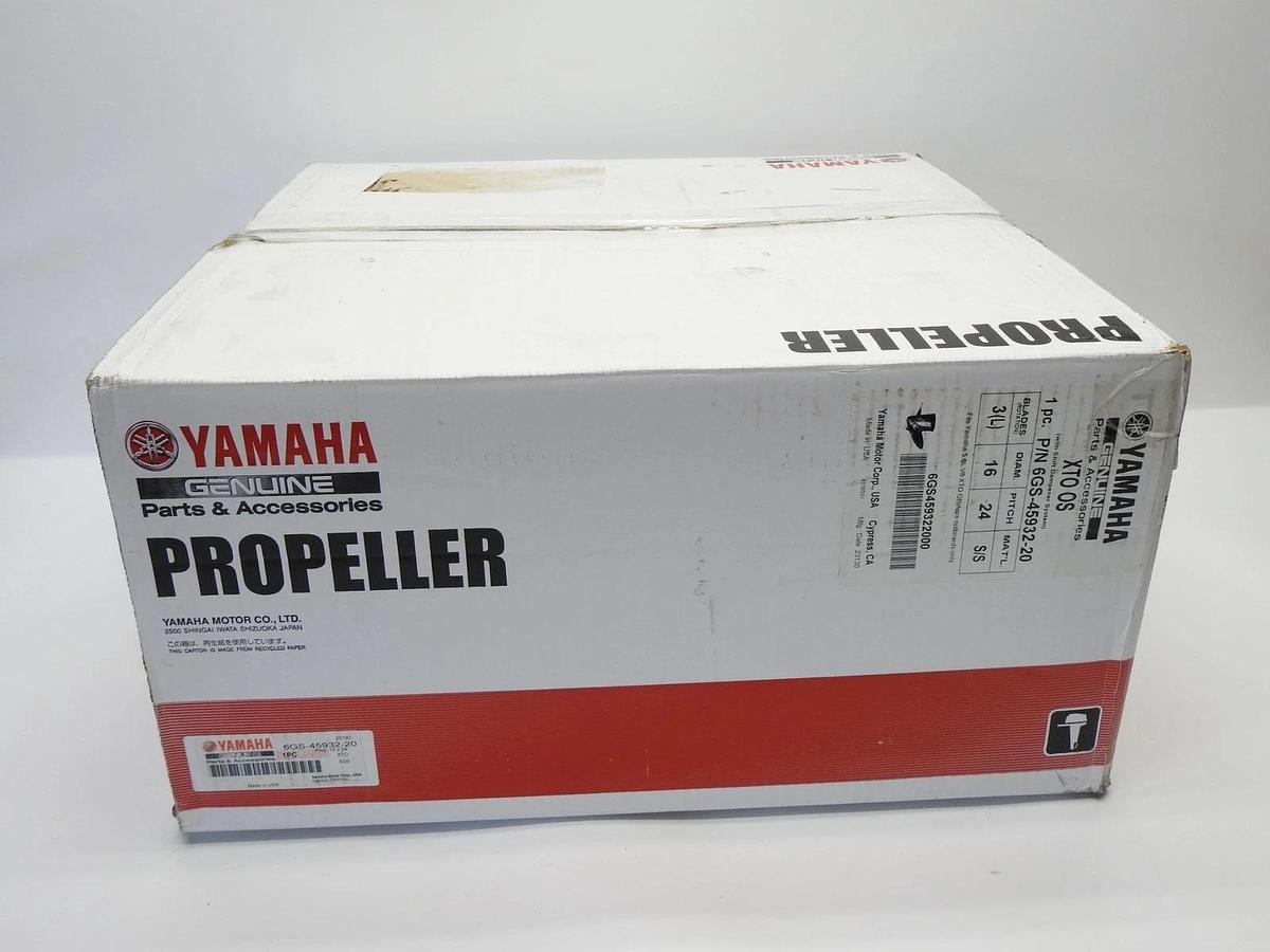 Yamaha XTO OS 3B Sds 16 x 24L fits 5.6L V8 XTO Offshore Outboards - OEM NEW!