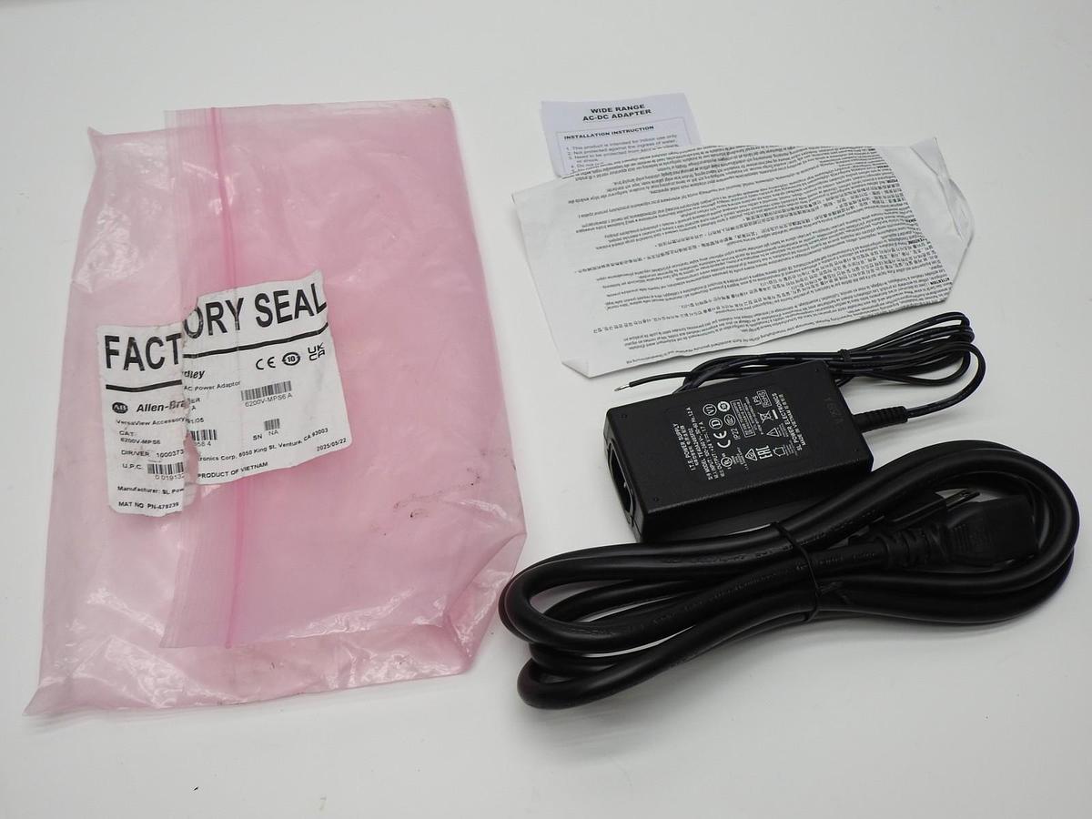 GENUINE Allen-Bradley 6200V-MPS6 External AC/DC Power Adaptor, 24VDC - NOB NEW