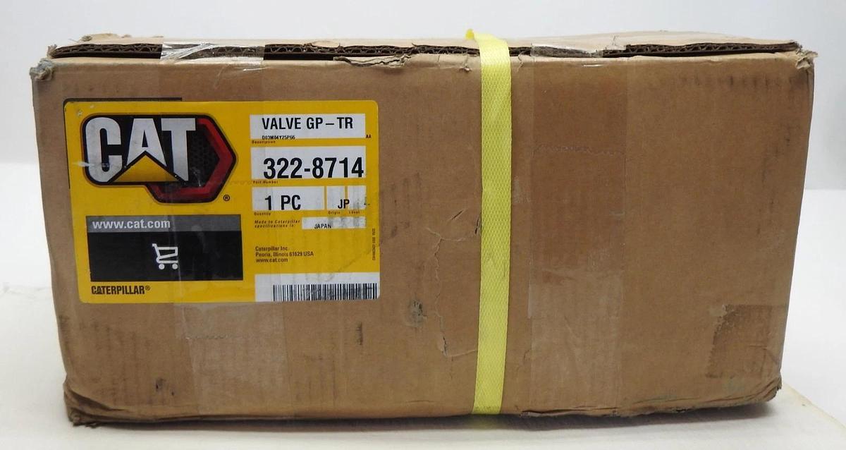 Genuine CAT 322-8714 Travel Counterbalance Valve (VALVE GP-TR) OEM NEW!