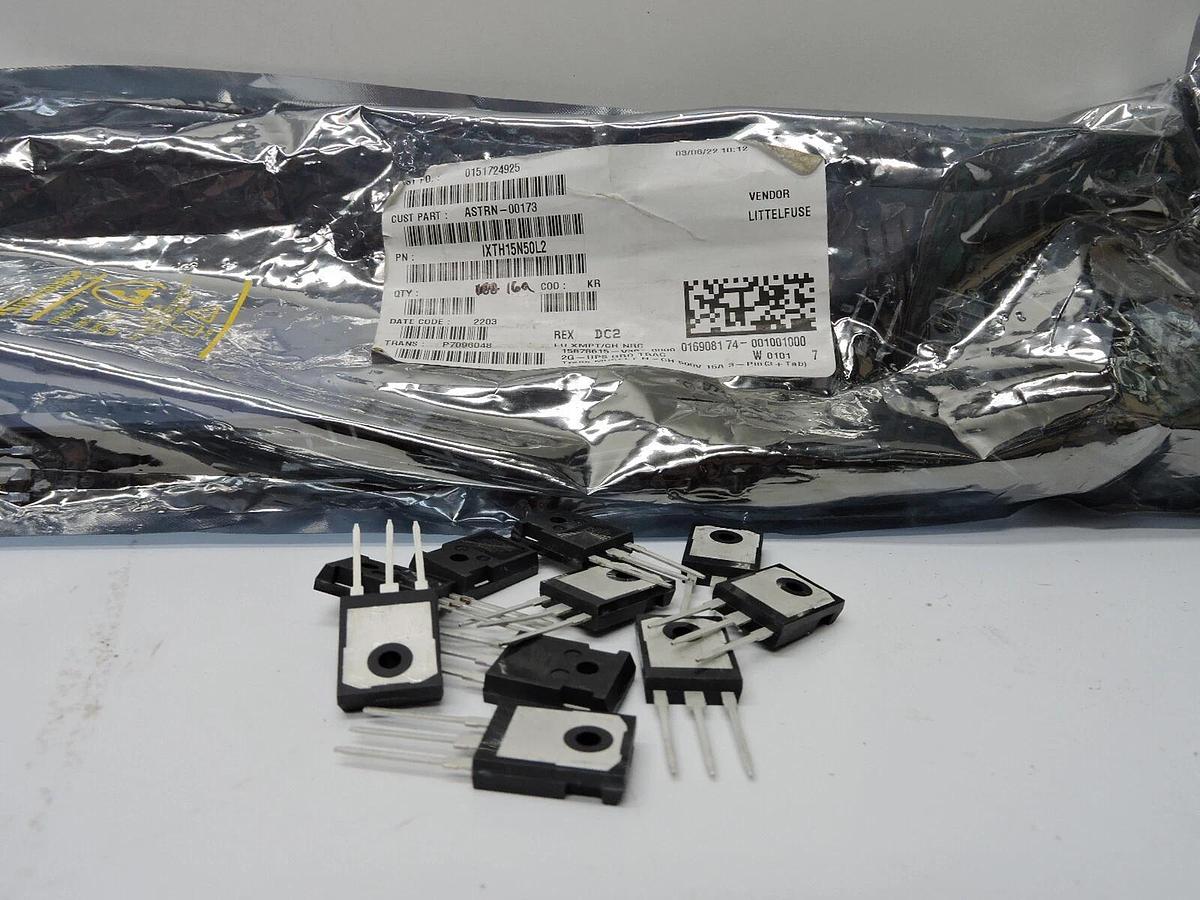 Lot of 169 - IXTH15N50L2 MOSFET N-CH 500V 15A TO247