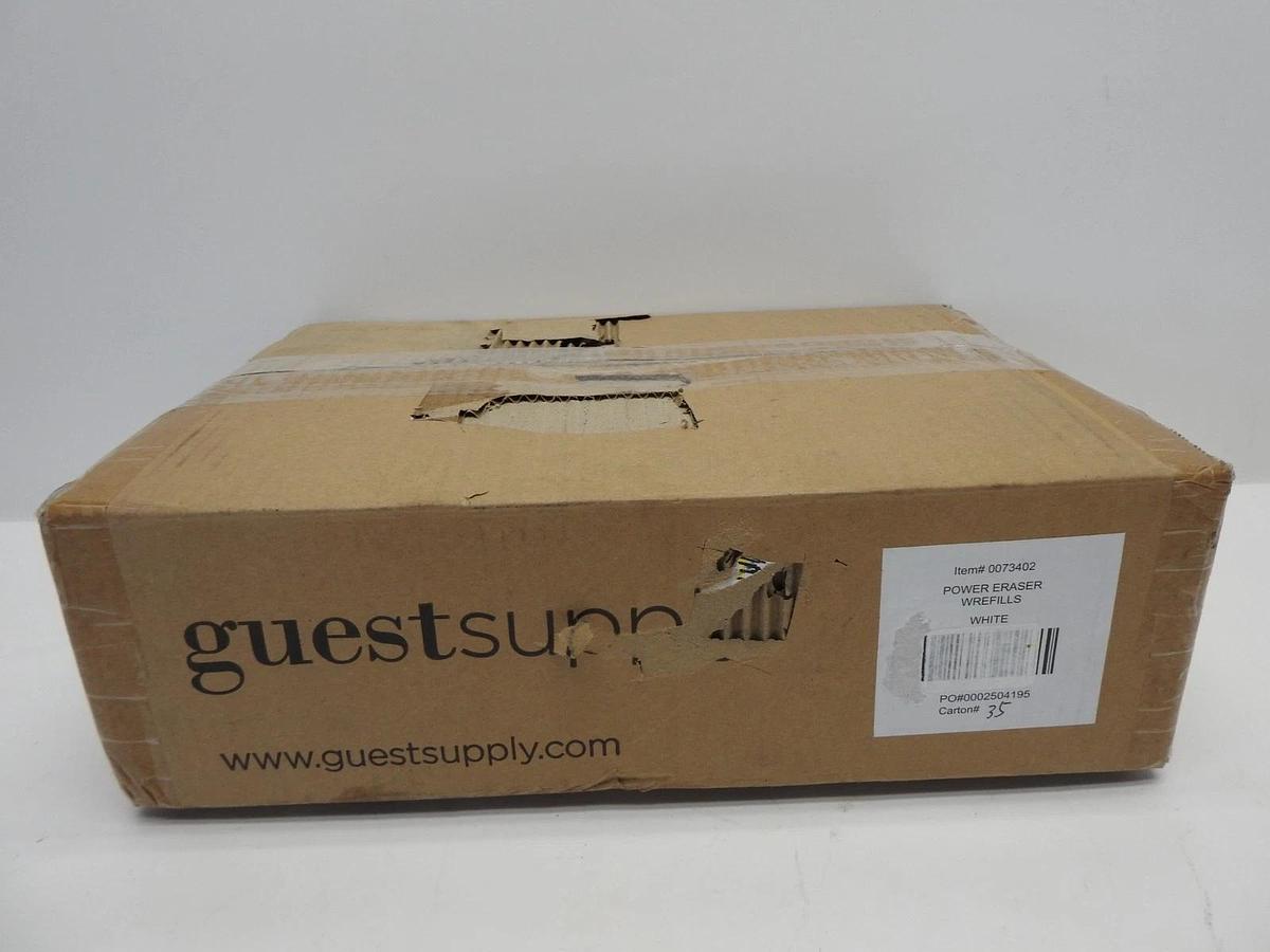 Guest Supply 0073402 Eraser Pad, WHITE 13.4"x10.5"x8.5" (12/Box)