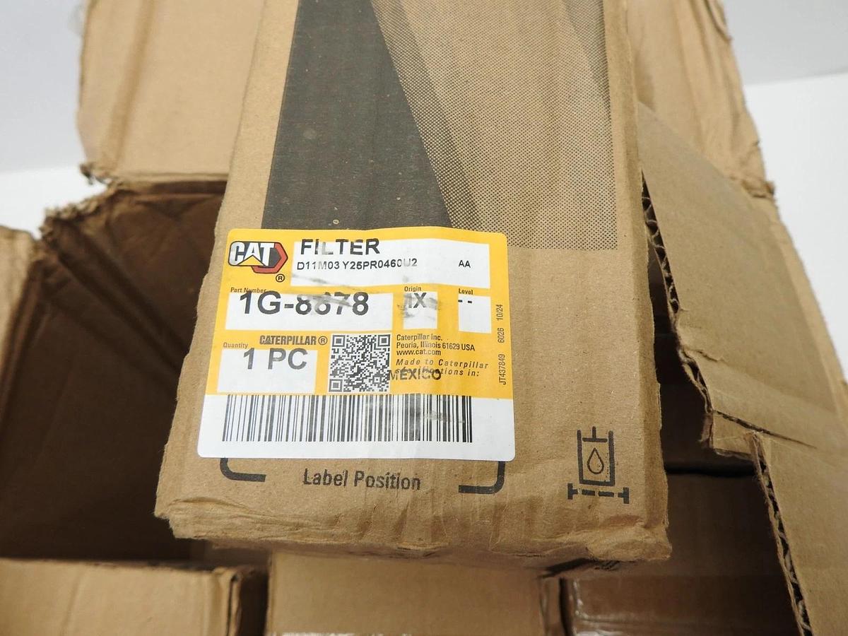 Box of 6 - GENUINE CAT 1G-8878 Hydraulic/Transmission Oil Filter OEM NEW!