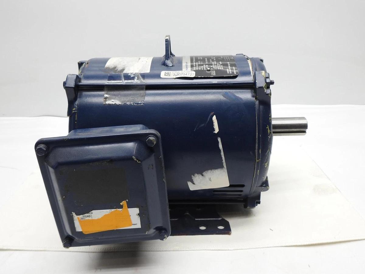 Leeson Marathon Globetrotter GT0013A 184TTDBD6026 5HP Electric Motor NEW CRACKED