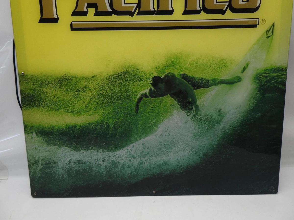 Cerveza Pacifico Surfing Beer Bar LED Neon Sign Light 22" x 22"