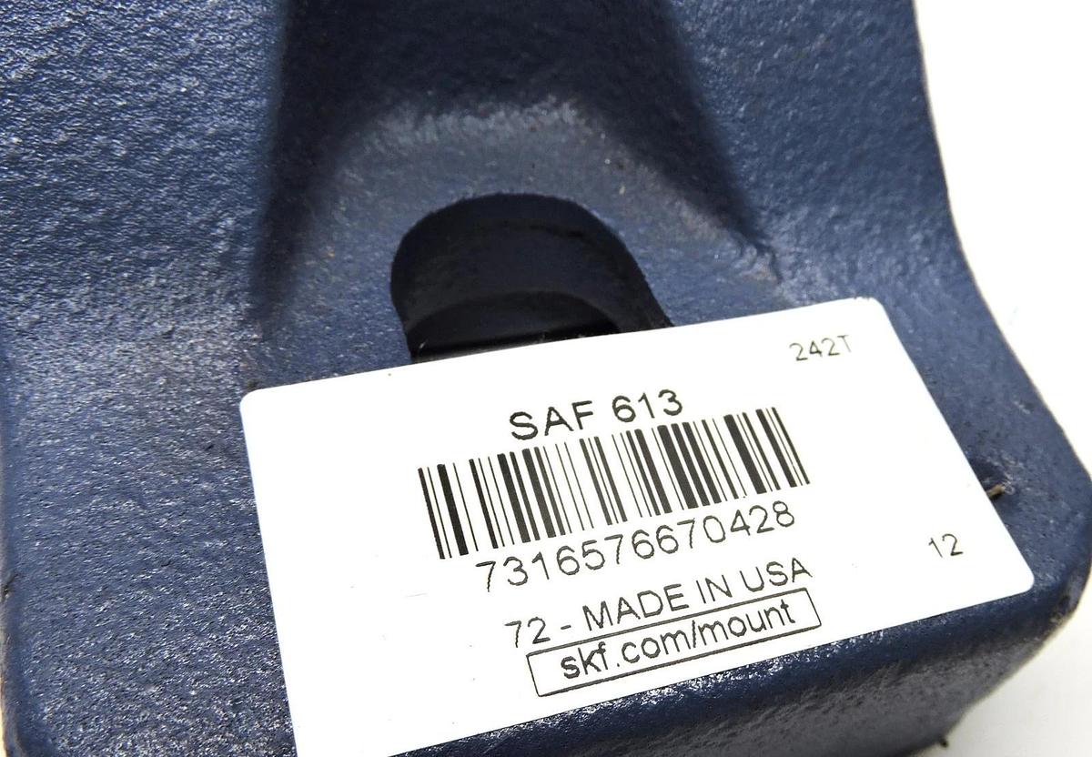 SKF SAF 613 Bearing Housing SAF613 -- NOB NEW!