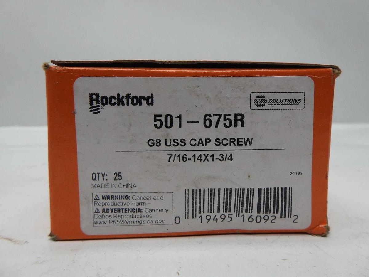 (25/Box) Dorman 501-675R G8 USS Cap Screw 7/16-14 x 1-3/4 In