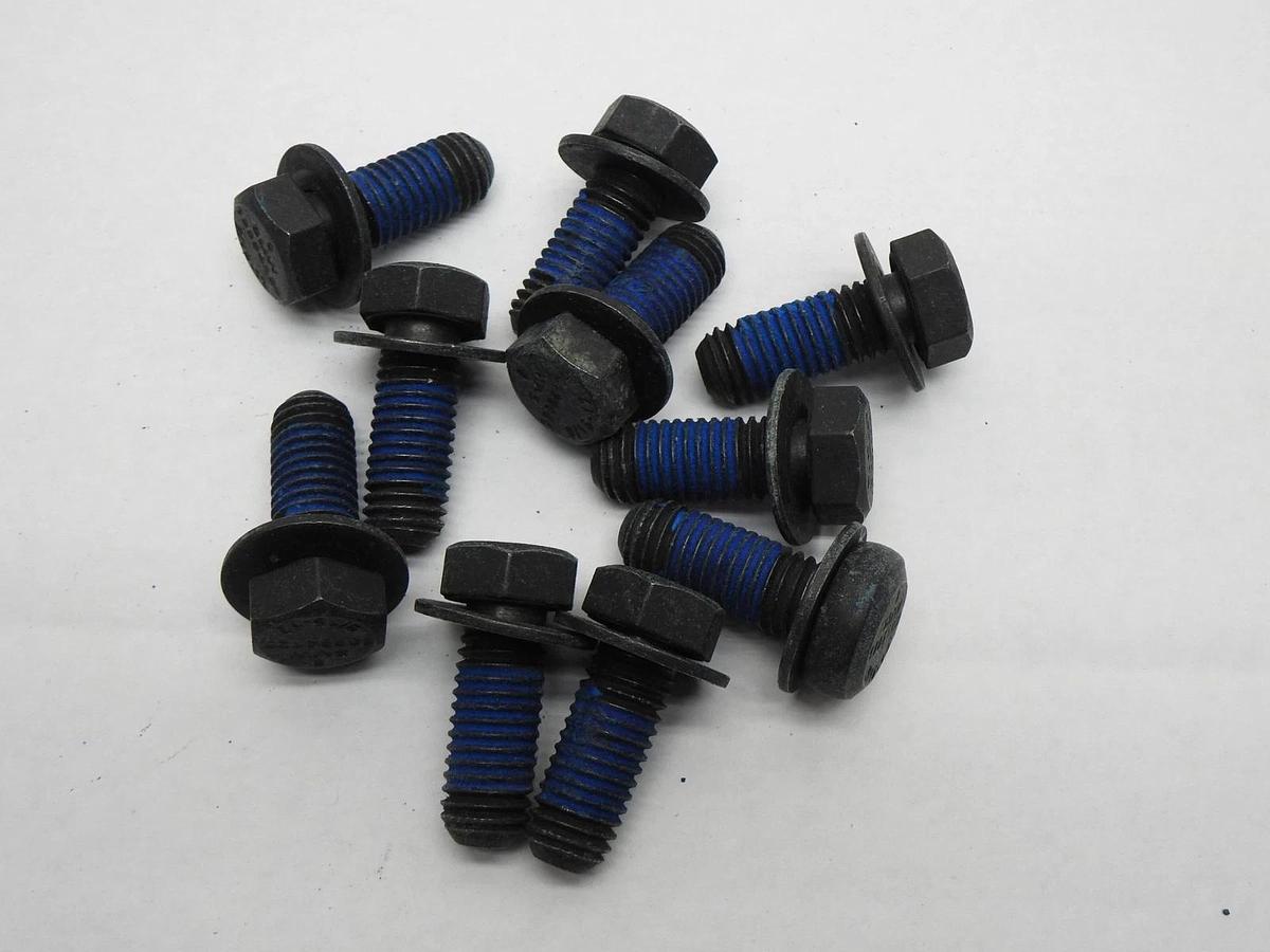 (10 Pack) 10084129 Cap Screw Sems Hex Head, 9/16-12 UNC x 1.5" - NEW