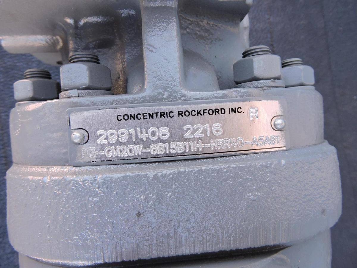 Concentric Rockford 2991408 Hydraulic Gear Pump P3-GM20W - NOB NEW!