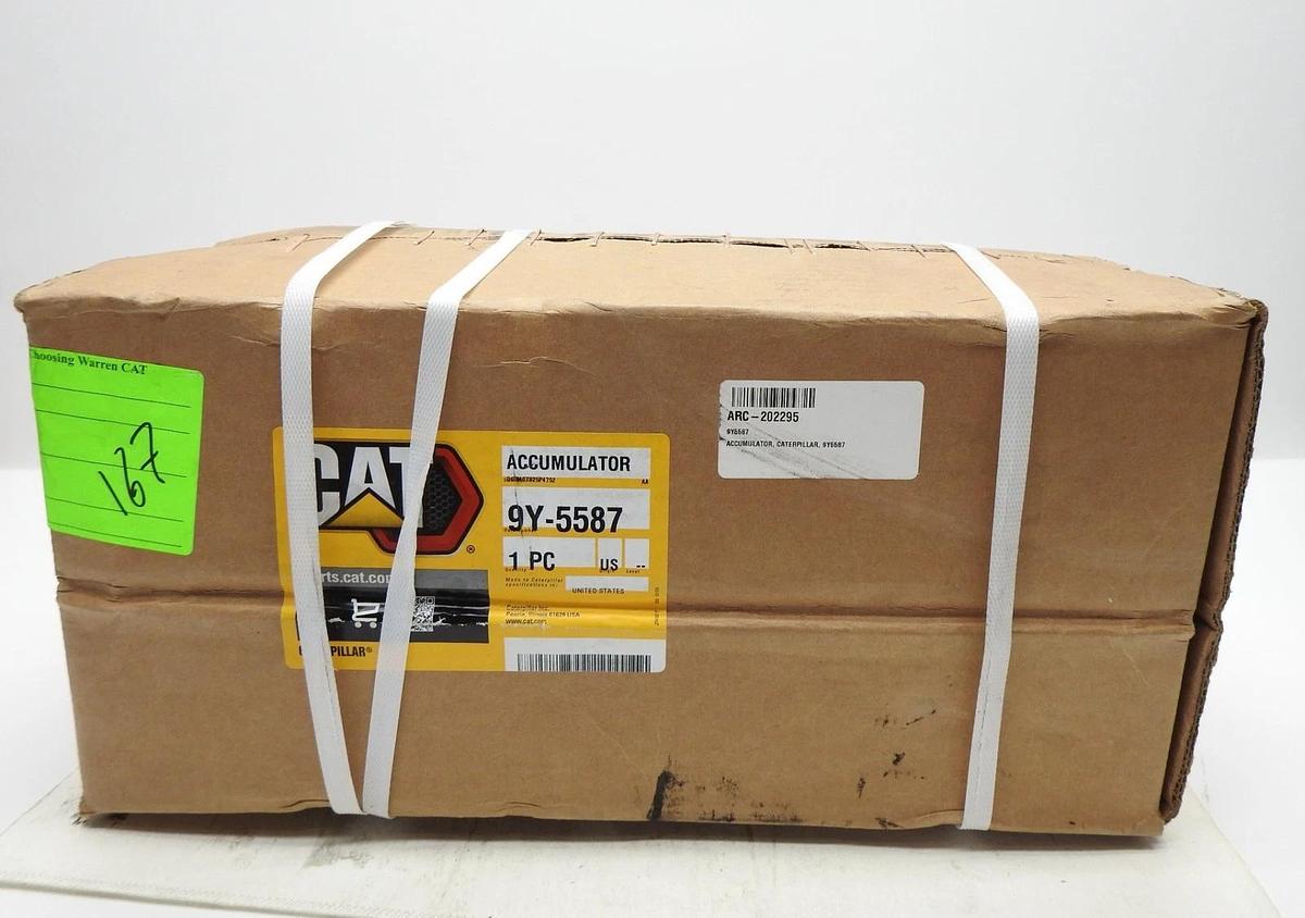 GENUINE New CAT 9Y-5587 Turbocharger Accumulator 3.79 Liter 9Y5587 OEM NO CORE!