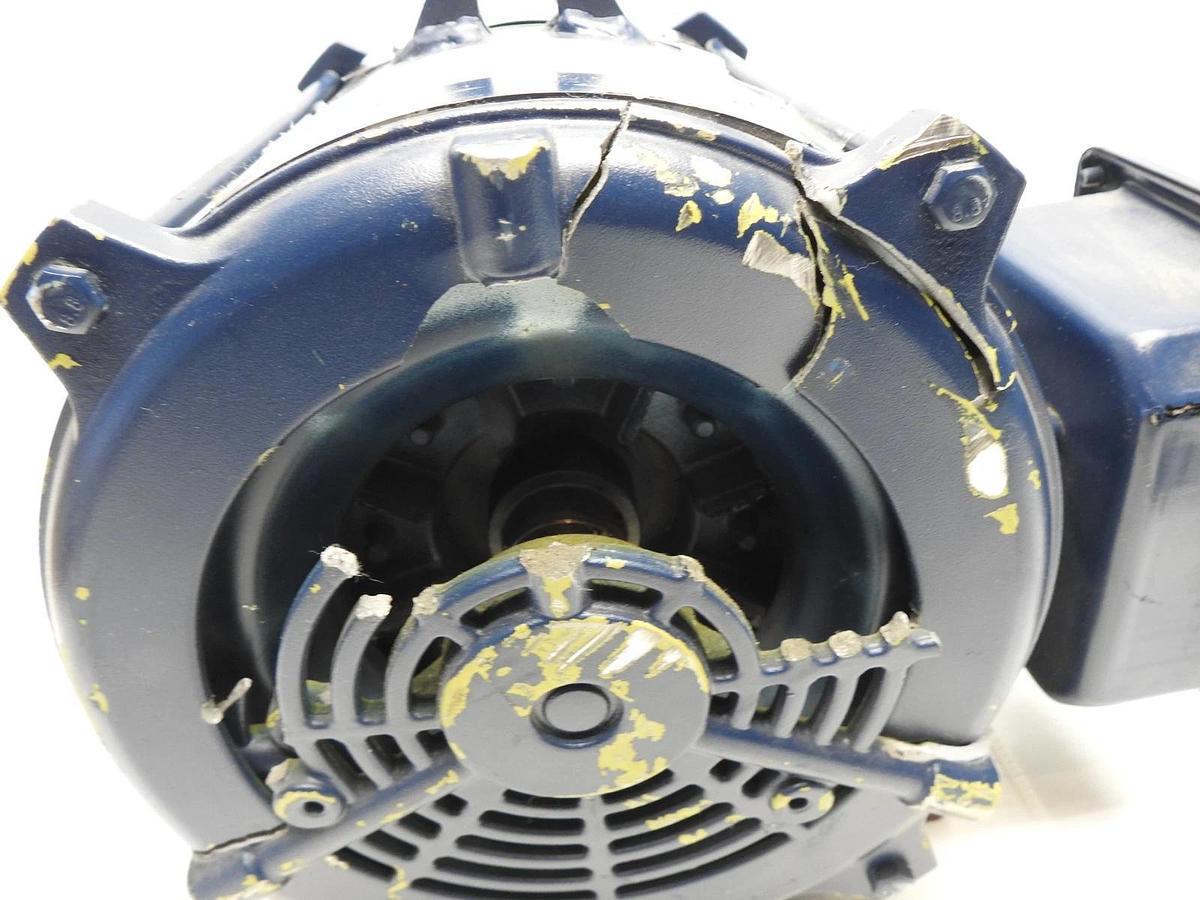 Leeson Marathon Globetrotter GT0013A 184TTDBD6026 5HP Electric Motor NEW CRACKED