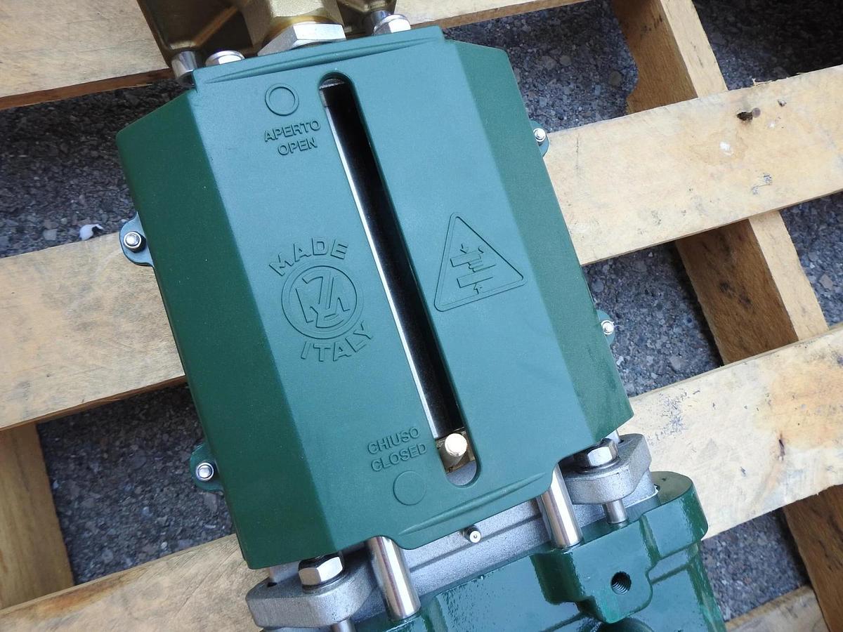 Metal-Tecnica MZ 6" Cast Iron Gate Valve (Made in Italy) - NOB NEW!