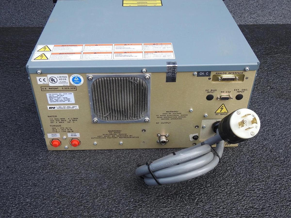ENI OEM-12B3 RF Generator 3 Phase AMAT P/N: 0190-76028, OEM-12B3-02 ~NICE!~
