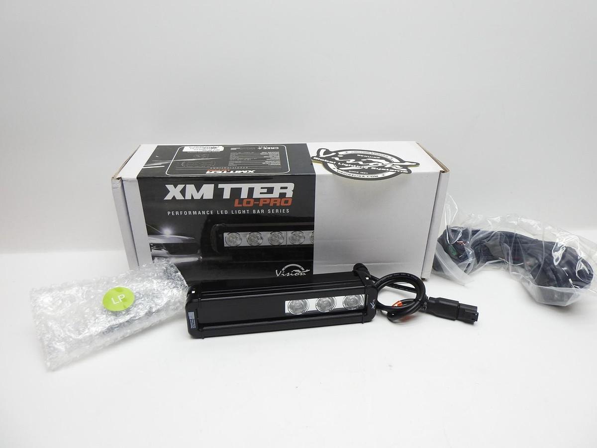 VisionX 9" Low Profile 3 Blue Strobe and 2 Hertz Flasher Combo Strobe Light NEW!