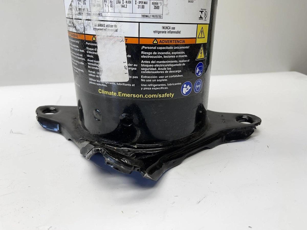 Copeland Emerson ZP51K6E-PFV-800 230V1PH R410A 51K BTU COMPR Scroll Compressor