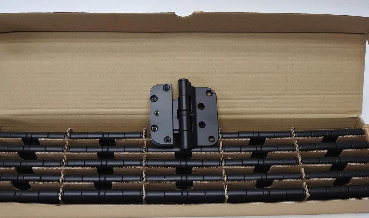 HOPPE F9714M / F9714 Matt Black Adjustable Hinge MHA-A3535-101 (25/Box) - NEW!