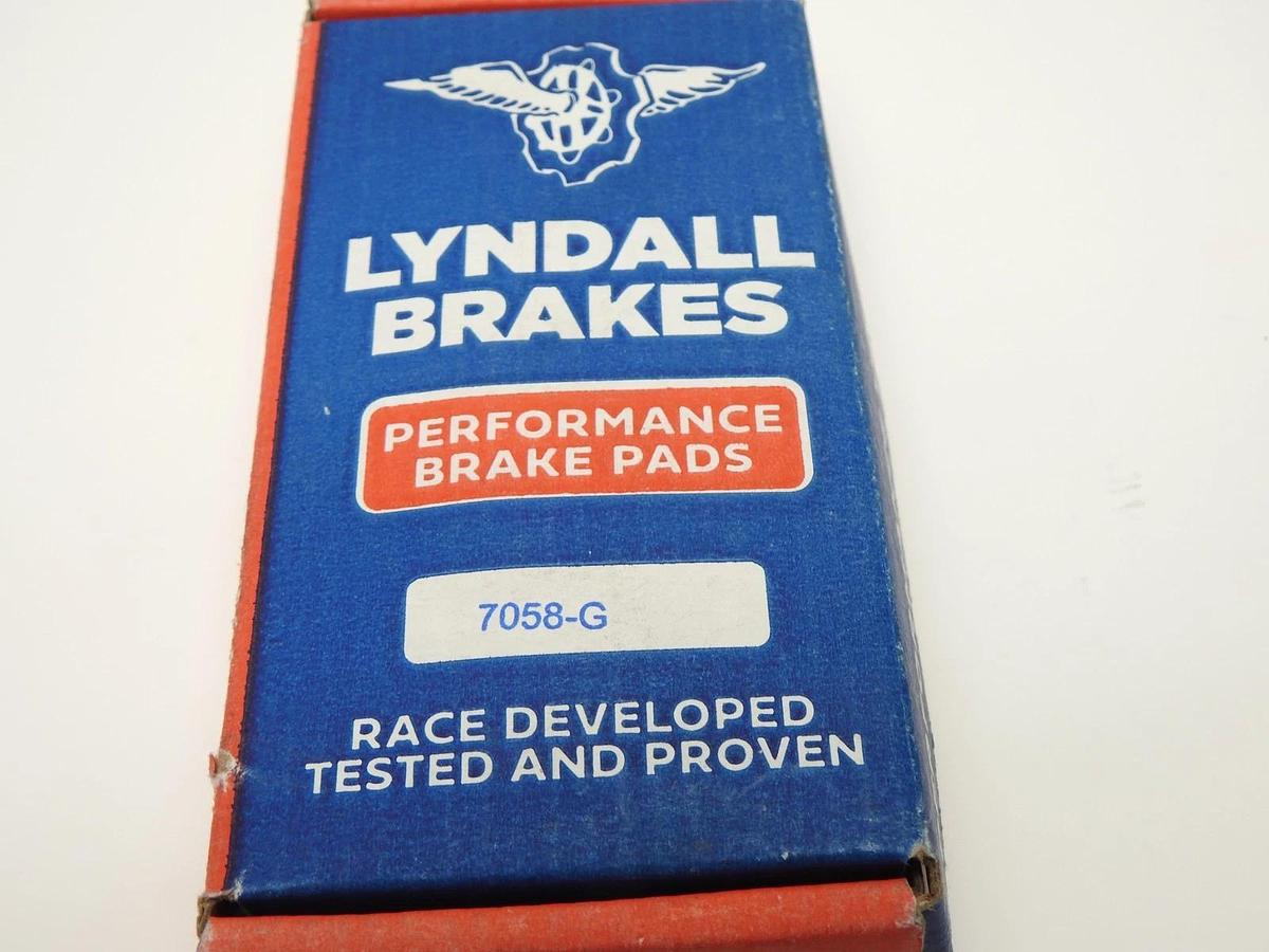 Lyndall 7058-G Gold Plus Rear Brake Pads Harley Davidson 7058 - OEM NEW
