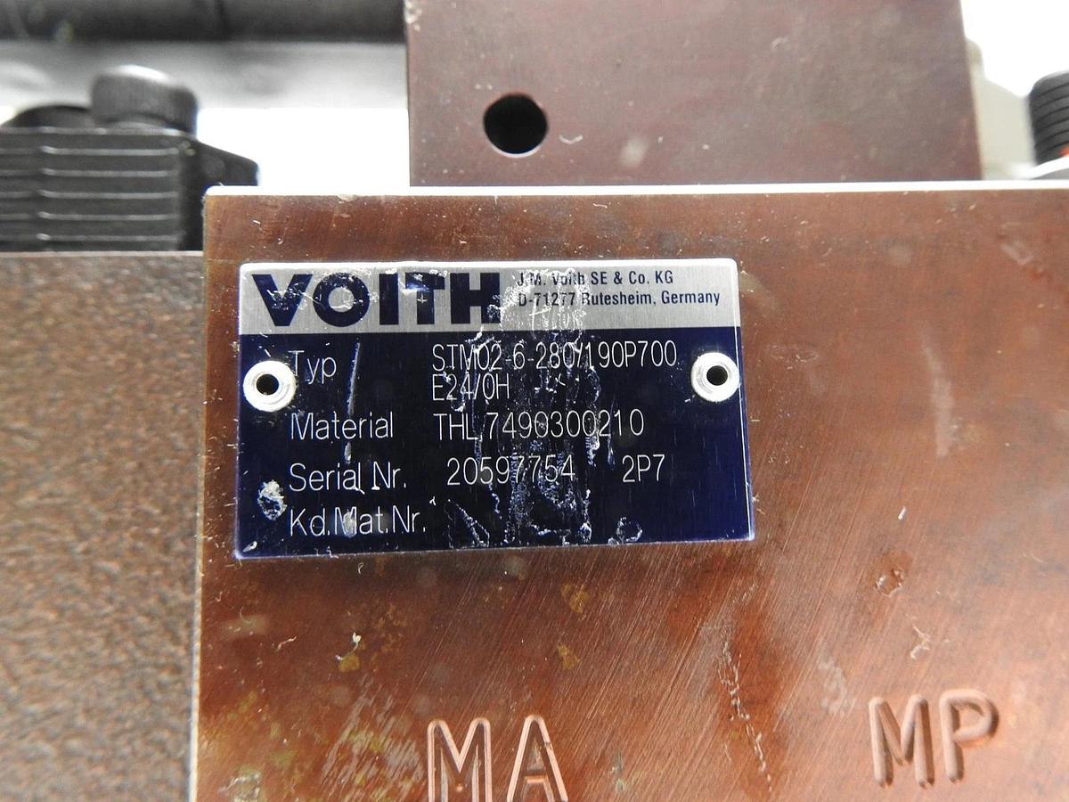 VOITH THL.7490300210 H+L Hydraulic Valve STM02-6-280/190P700E24/OH - NOB NEW!