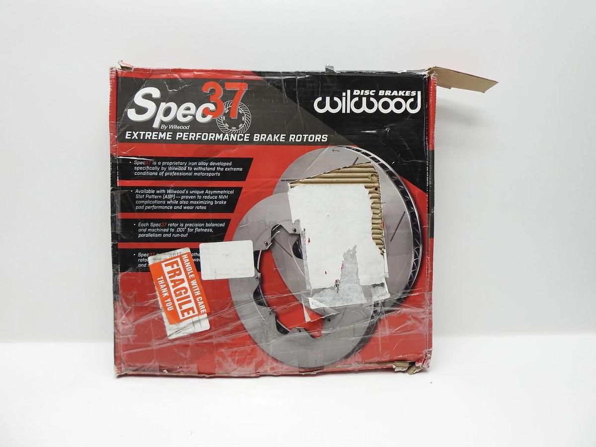 Wilwood 160-8397-BK SRP Drilled Performance Rotor Spec-37 BLACK