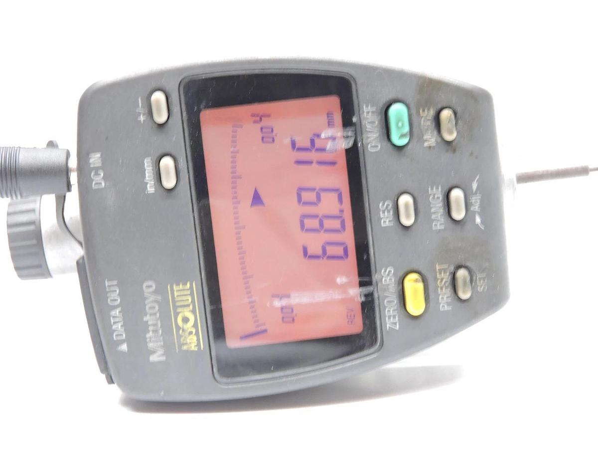 Mitutoyo Absolute Digitial Indicator ID-F125E No Power Cord - Works