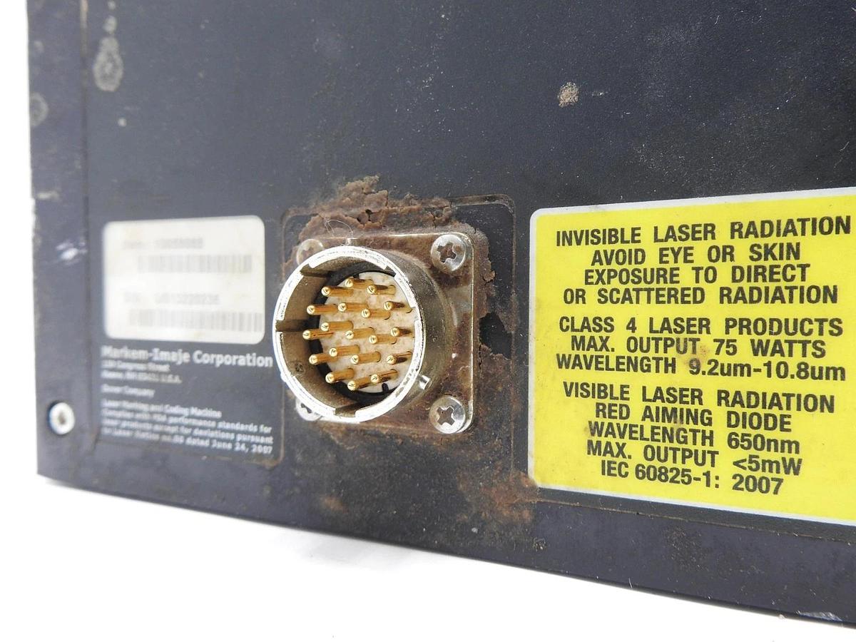 Markem Imaje Smartlase C350 Print Head 10058088, 10058116 -  AS IS UNTESTED