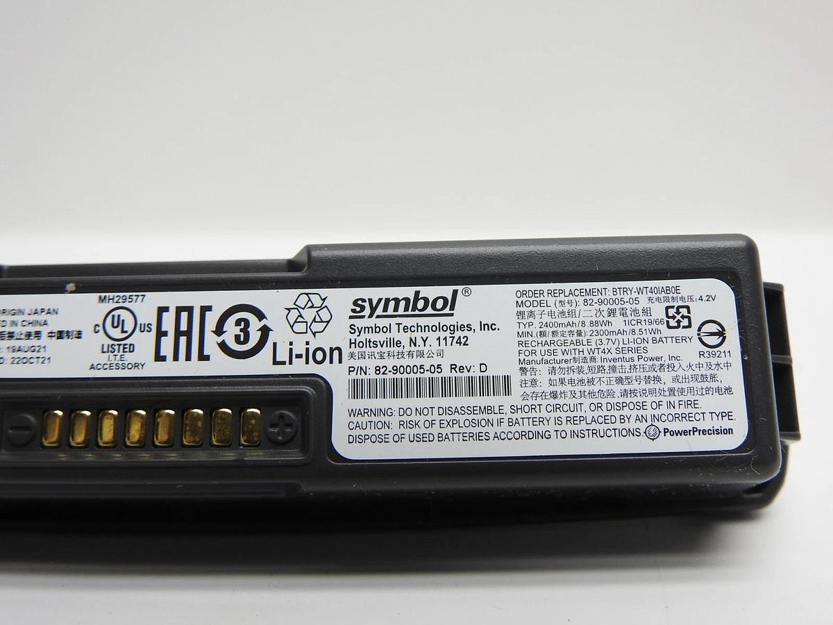 82-90005-05 New Genuine 2400mAh Battery for SYMBOL WT4000 WT4070 WT4090 WT41N0