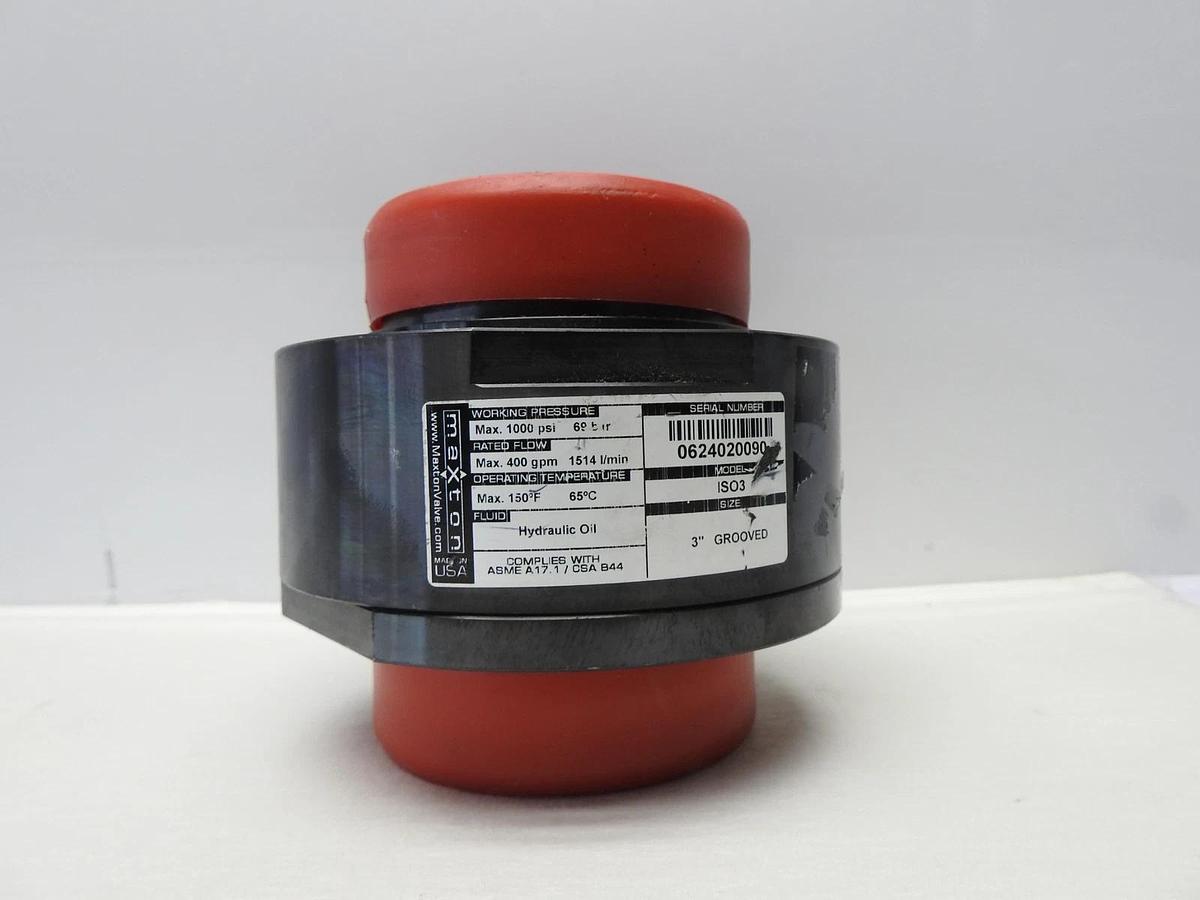 Maxton Isolation Coupling ISO3 3" Grooved for Elevators - OEM NEW