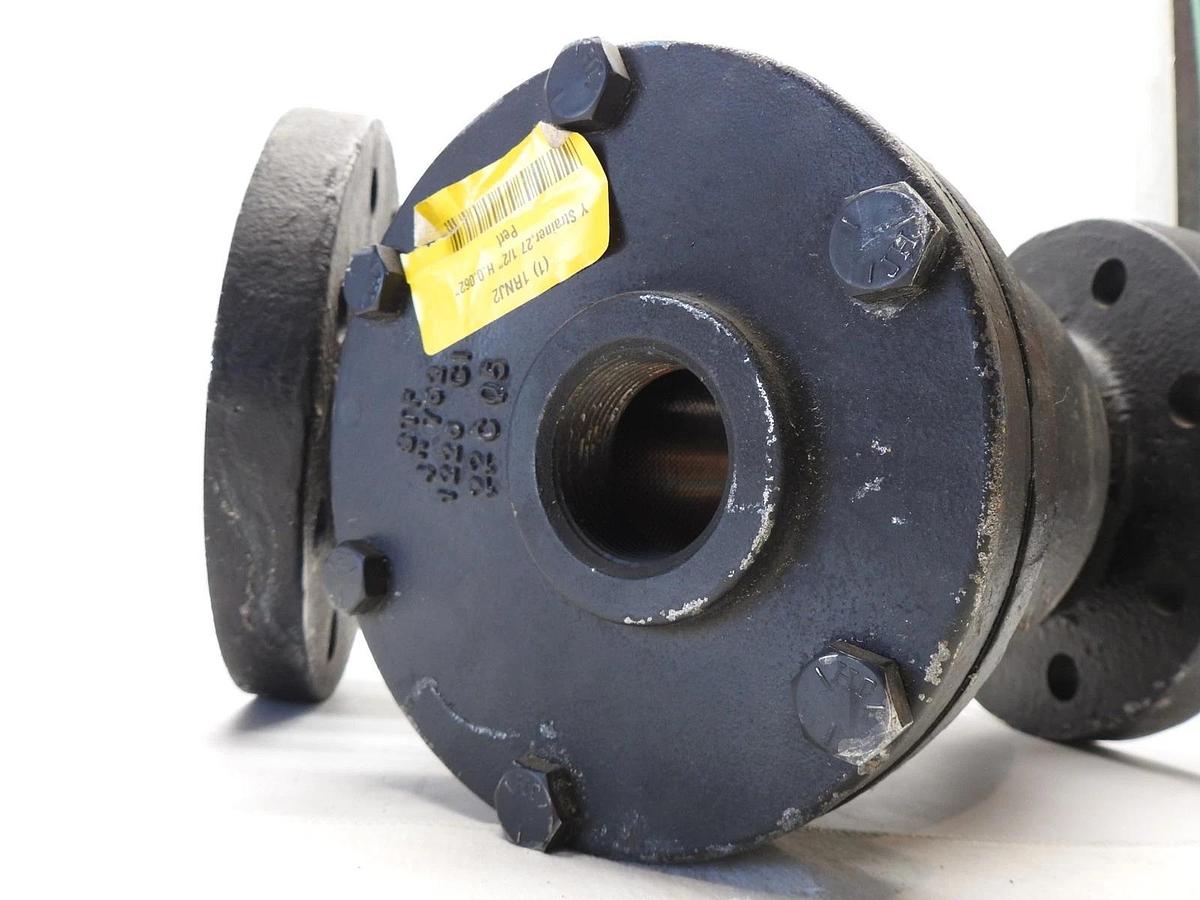 Mueller Steam Specialty Y Strainer Cast Iron, 4 in, Flanged, Perforated OEM NEW!