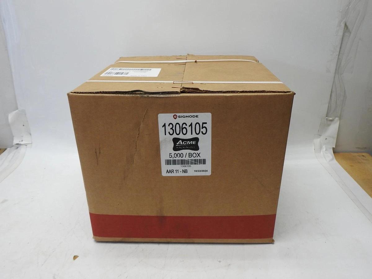 Signode 1306105 3/4 SNAP-ON Seal Galvanized (5,000 BOX) Strapping Seal