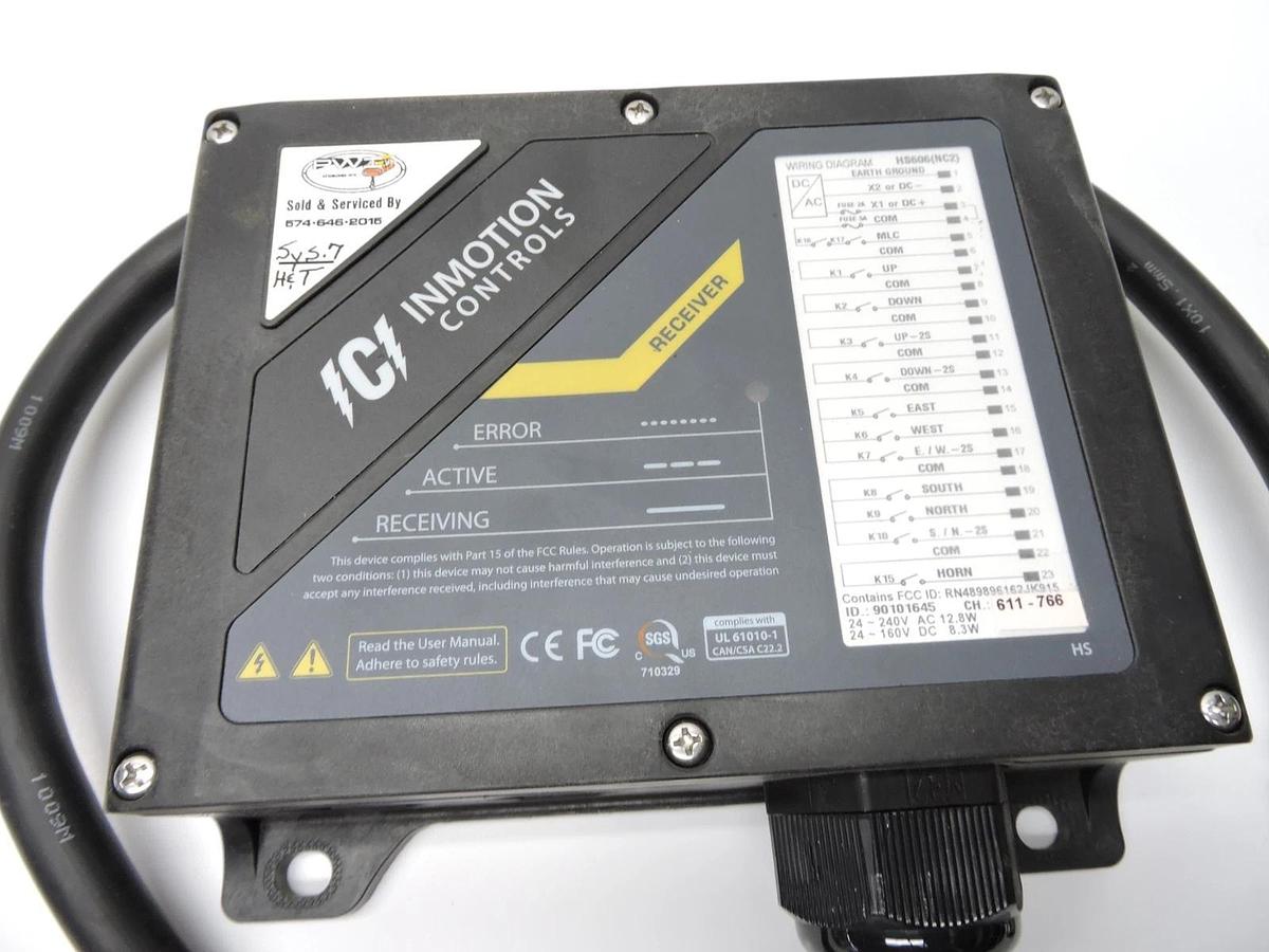 Inmotion Controls HS Receiver K606 Plus Series HS606 (NC2) w/ K606+ Transmitter