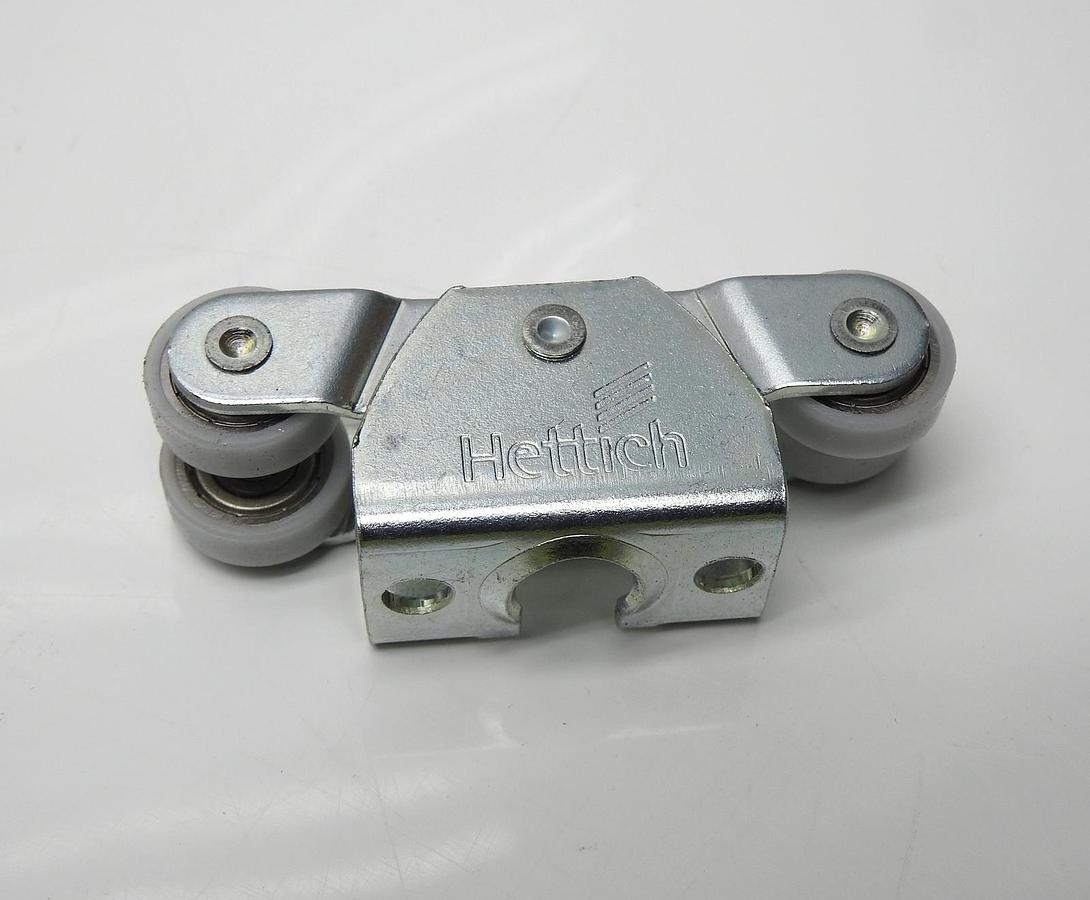Hettich 113333900 Carrier 7000 BB 4-WHL 150# Steel Precision Ball Bearing Wheels