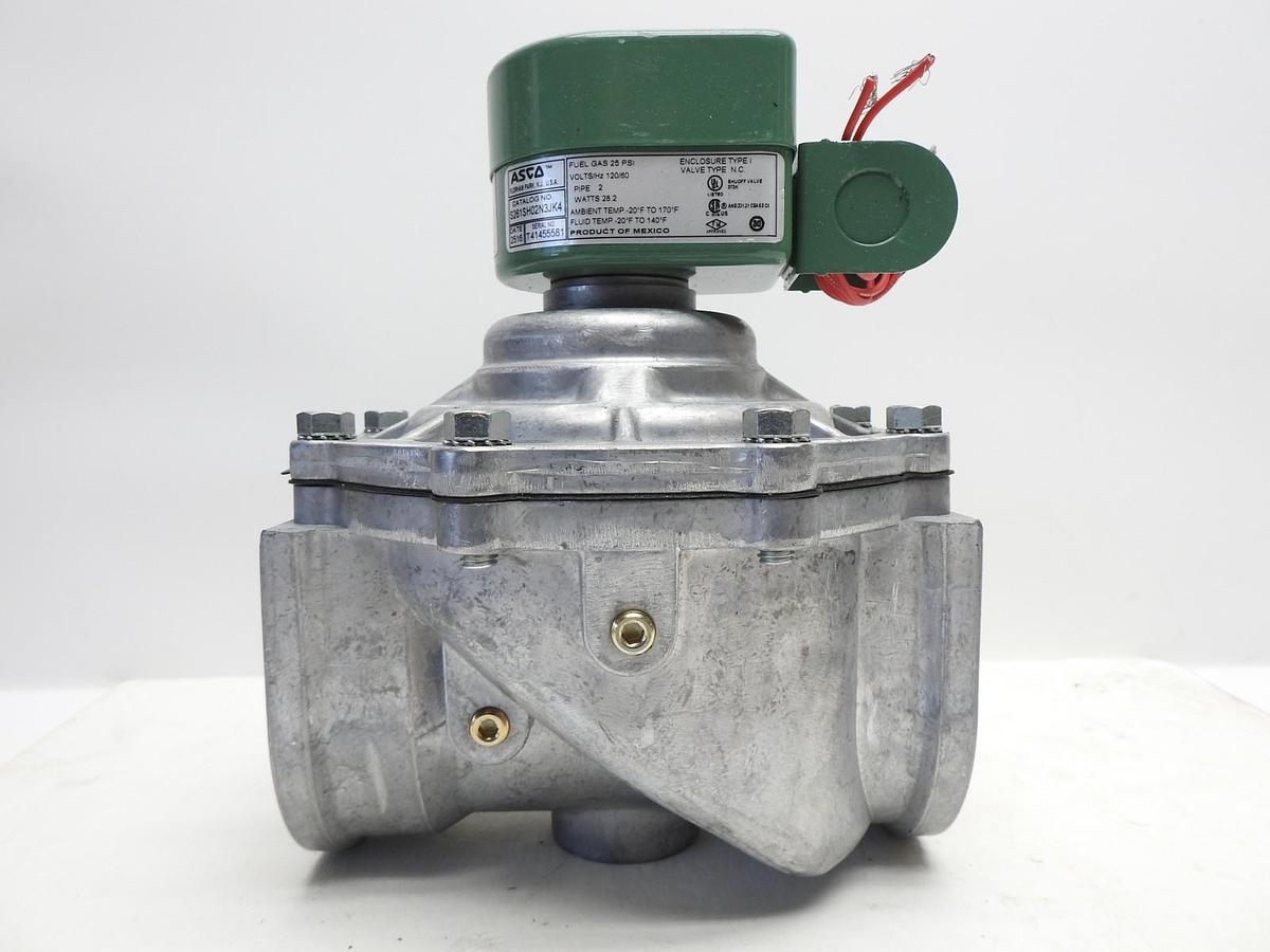 ASCO S261SH02N3JK4 2 Inch NPT Gas Shutoff Valve - 2 Way - OEM BULK NEW!