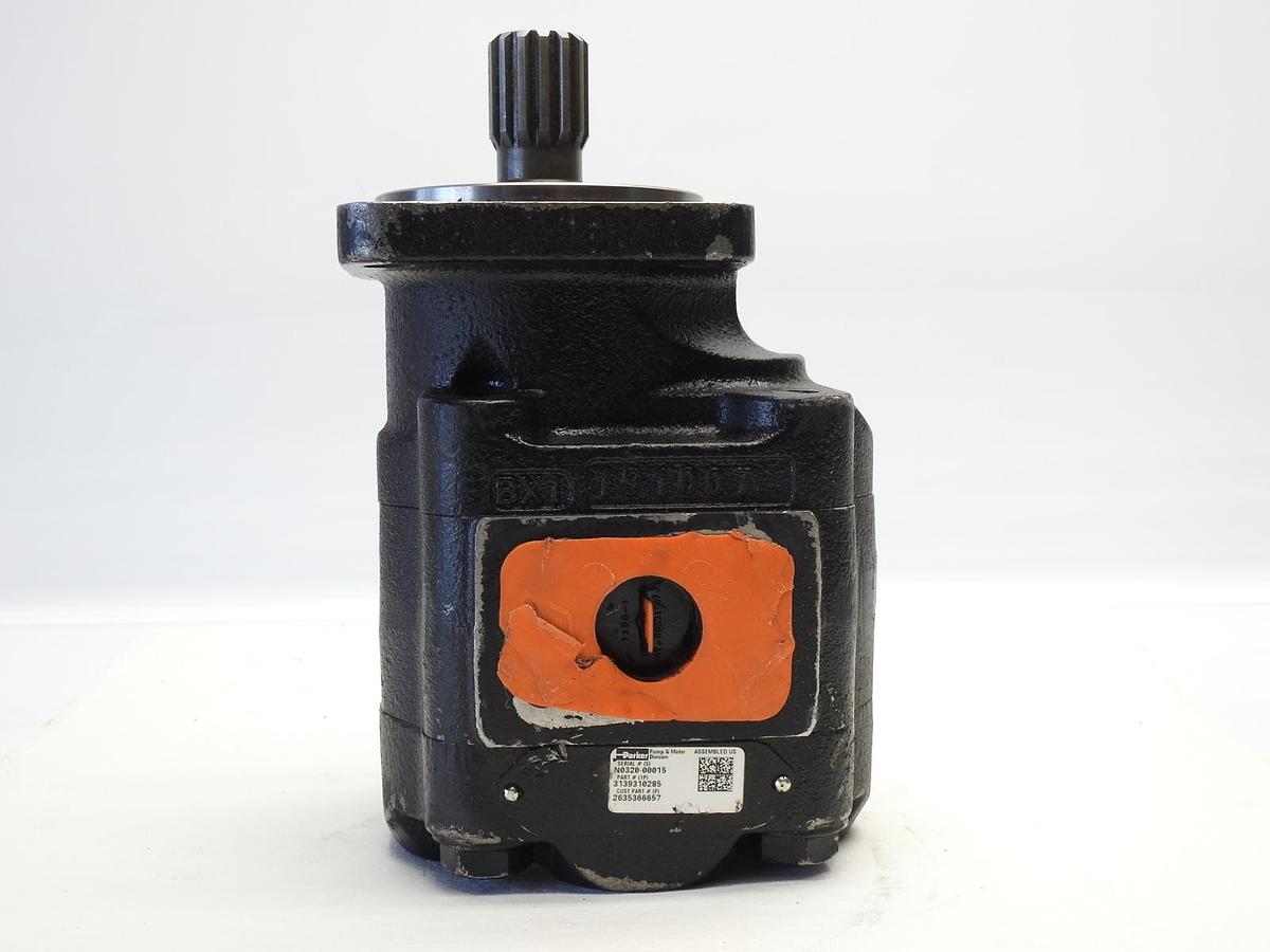 GENUINE Parker 3139310285 Iron Gear Hydraulic Pump 2635366657 (4 Bolt, 14T) NEW!