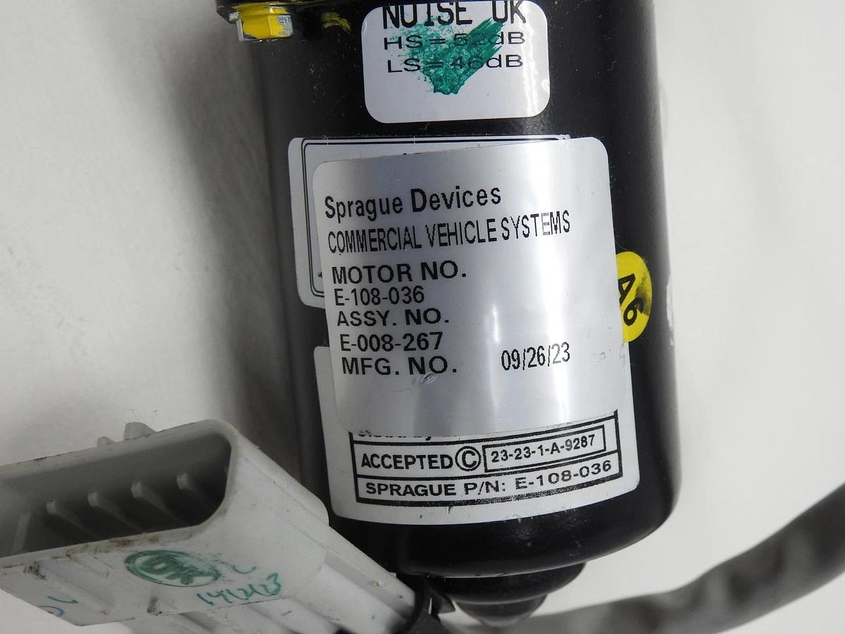 NEW Sprague E-108-036 Volvo Wiper Motor E-008-267 for Volvo 21000862 GENUINE!