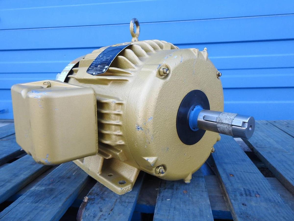 Baldor Reliance 3 HP TEFC Motor, 213T Frame, 230/460V, 3-Phase, SF 1.15