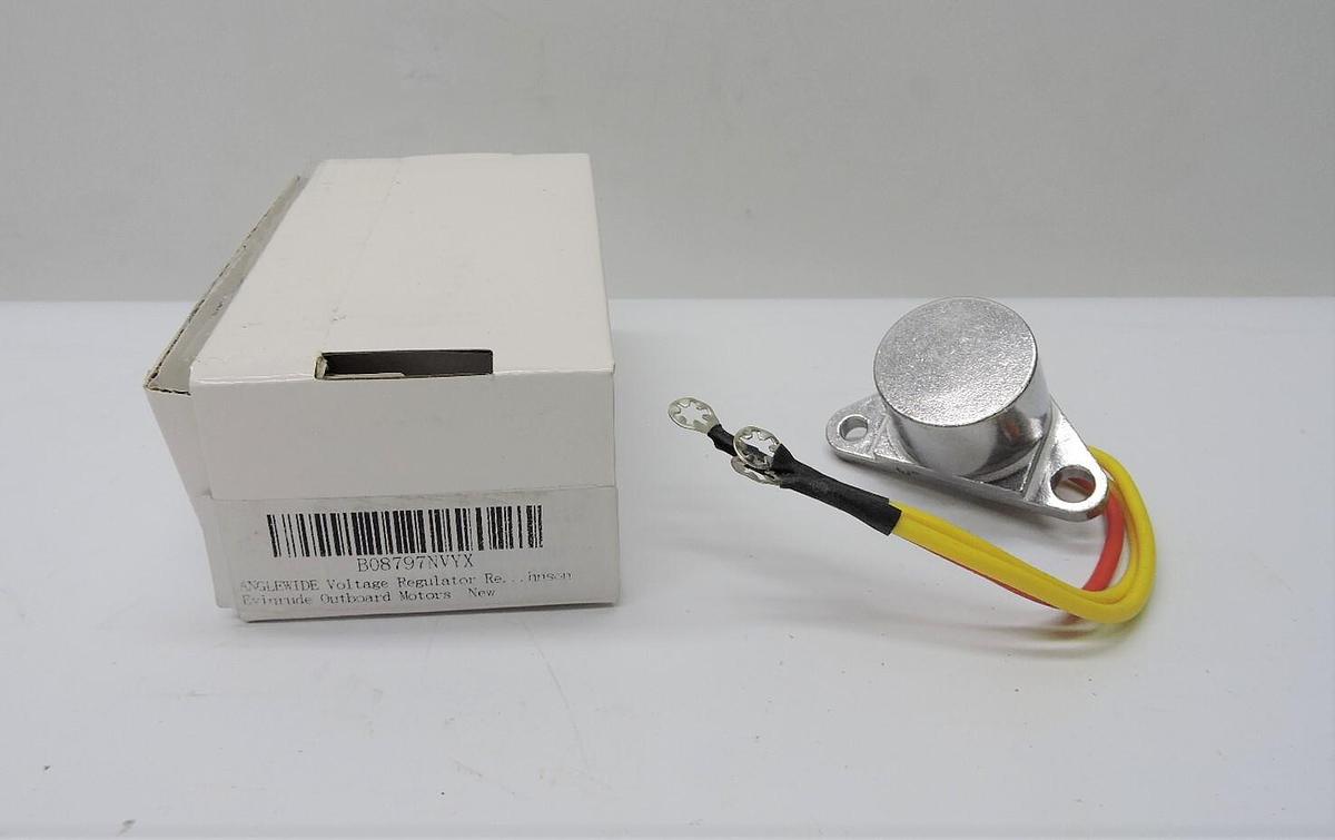 Anglewide Voltage Regulator for Evinrude Outboard Motors - NEW!