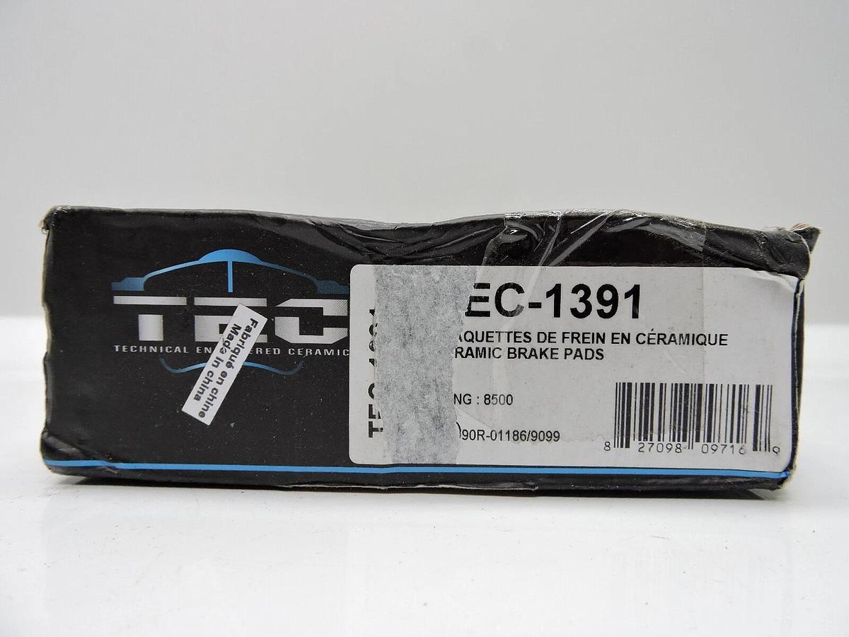 TEC Ceramic Disc Brake Pad TEC-1391 Toyota 12-17 Prius V, Highlander 14-19 LEXUS