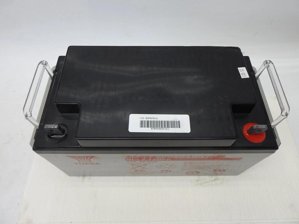 Yuasa NP65-12BFR 12V 65Ah M6 Battery Valve Regulated Lead Acid NP65-12 - NEW!