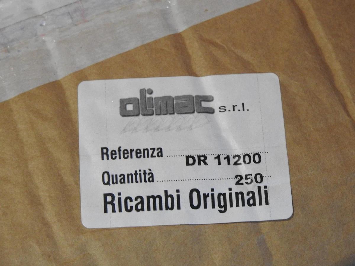 Lot of 250 - Olimac DR 11200 Bolt w/ Flange Roller Bracket Olimac LOBO-8.8 DR112