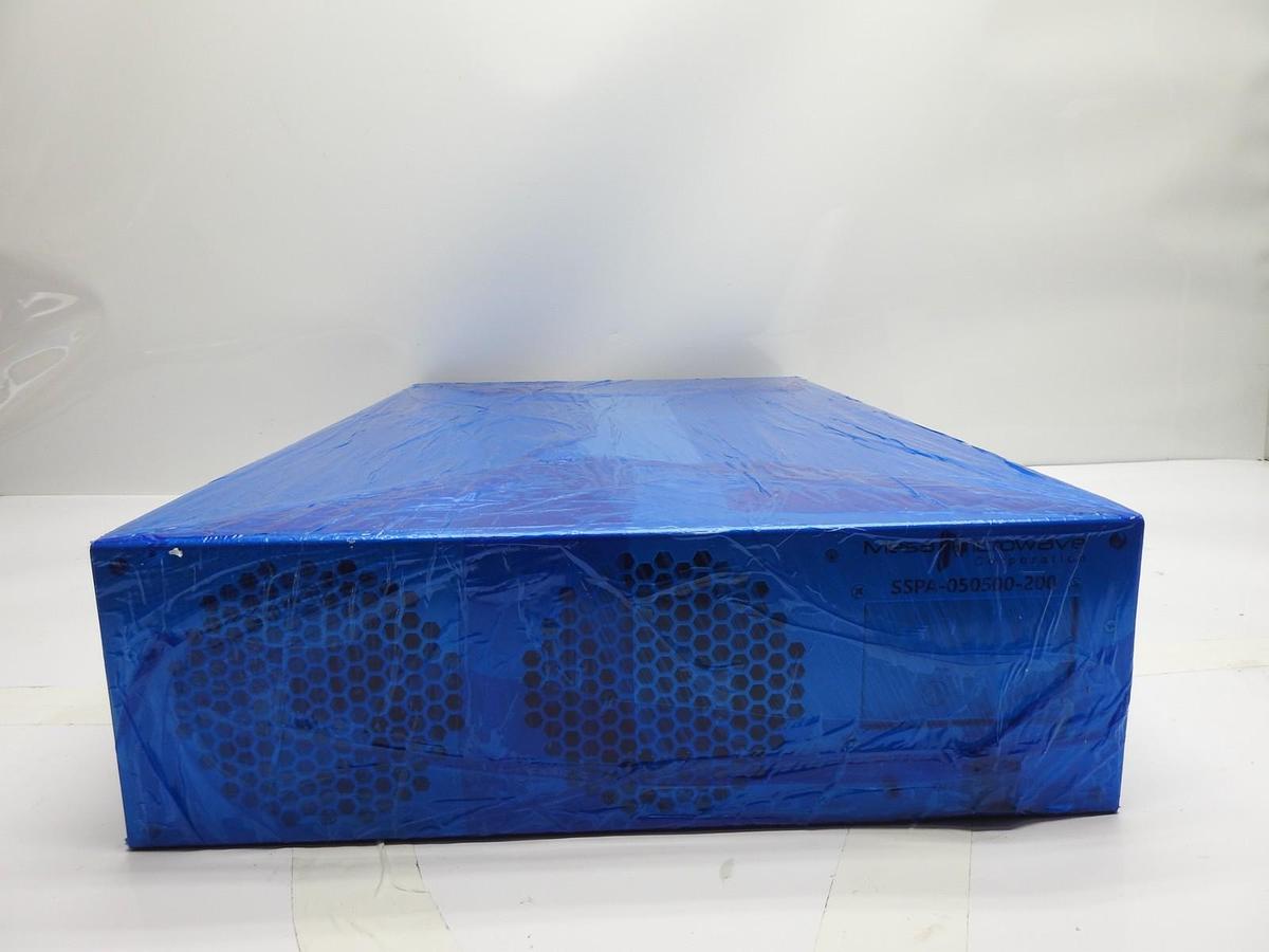 Mesa Microwave SSPA-050500-200 | 200W Solid-State RF Power Amplifier | NOB NEW!