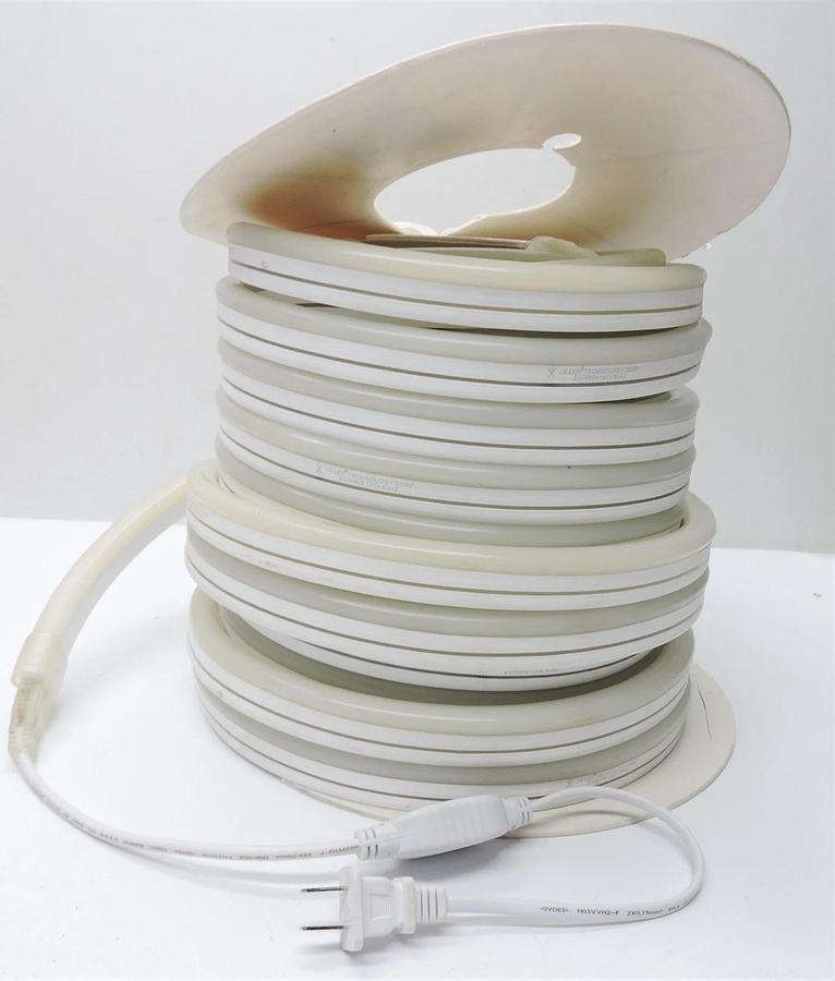 JS LED Power LED Flex Tube JE-004W-FN (WHITE) AC110V 30.5M/100'