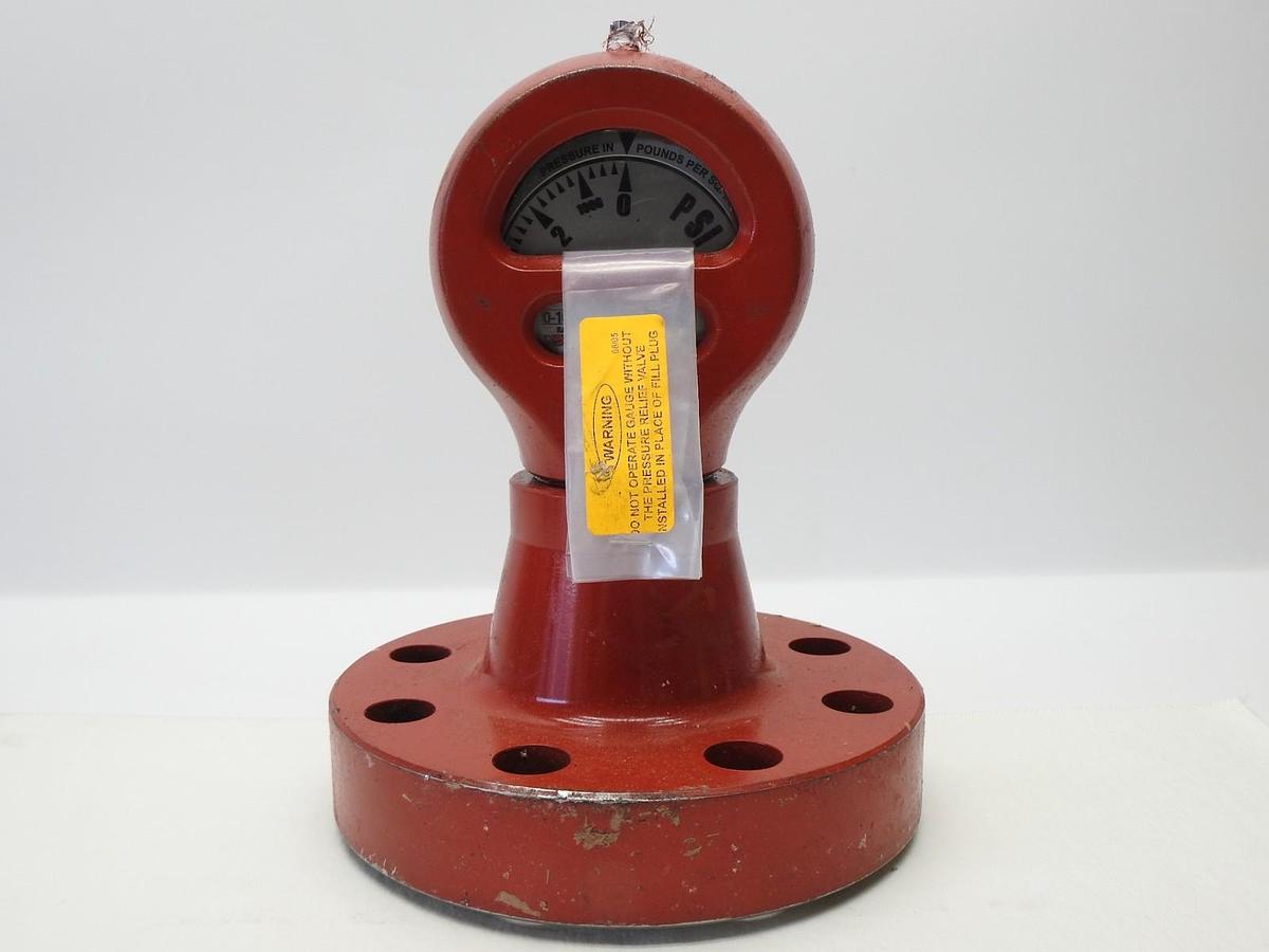 National Oilwell Varco Type F Oteco Style Flanged Mud Gauge 2-1/16" 0-10000 PSI