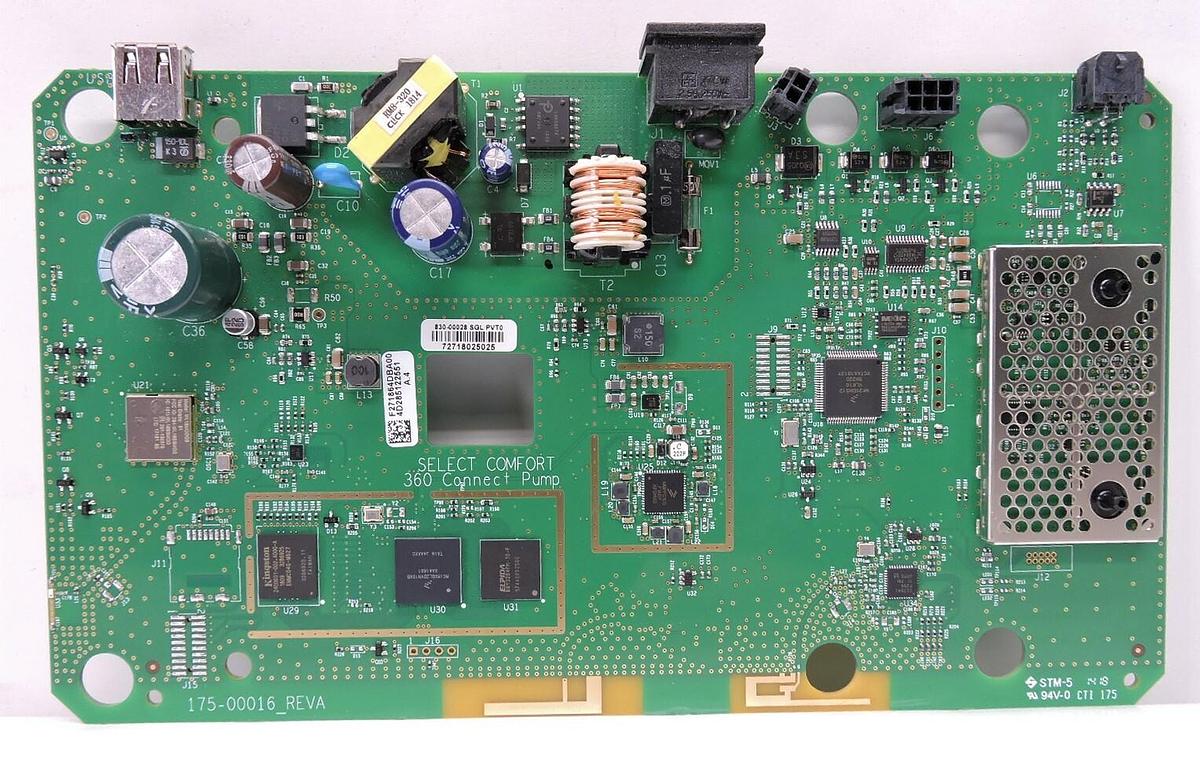 GENUINE Sleep Number SCF-830-00028 SELECT COMFORT 360 CONNECT PUMP Control Board