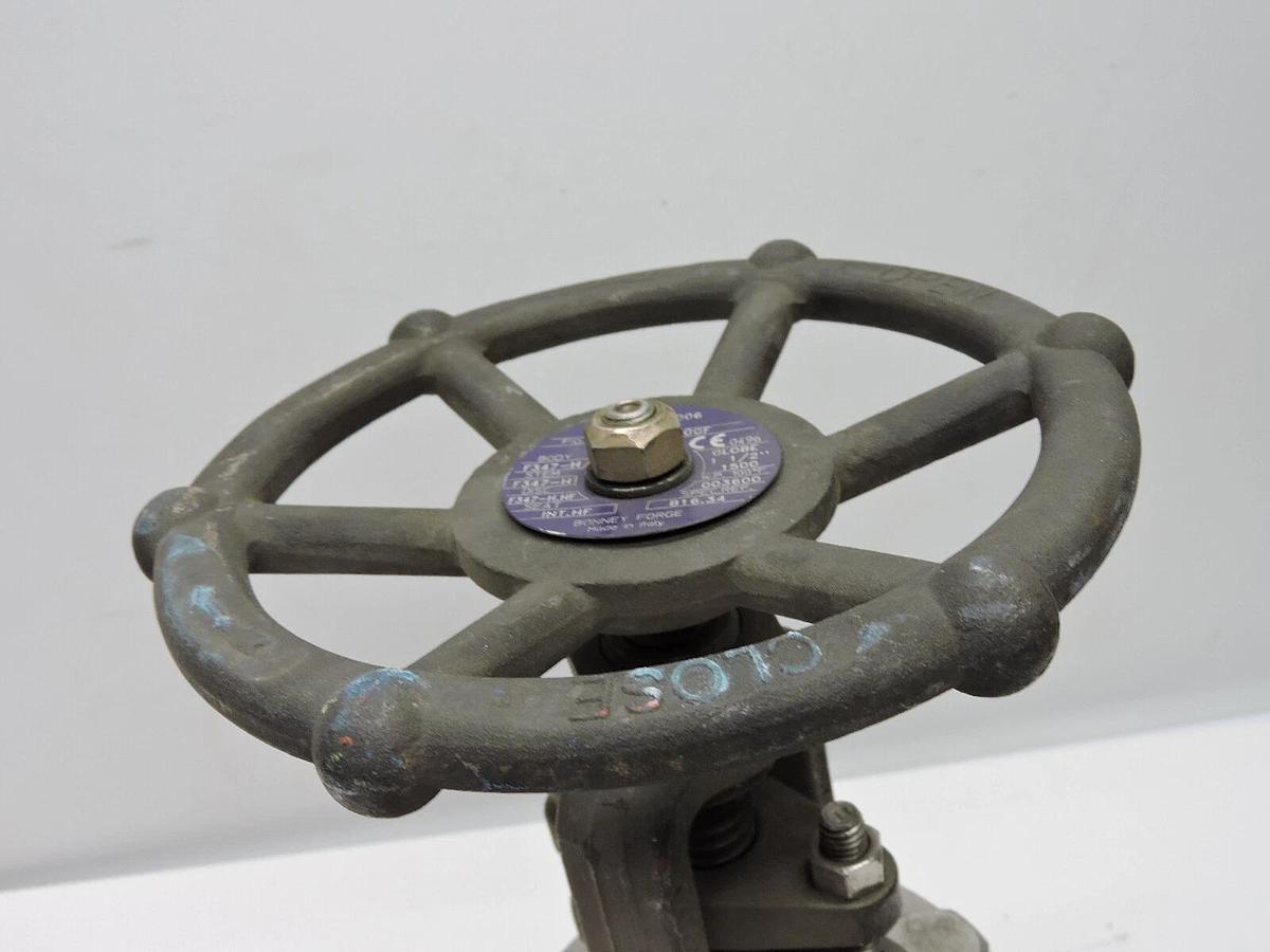 Bonney Forge 1 1/2" 1500 Gate Valve F347-H - NOB NEW!