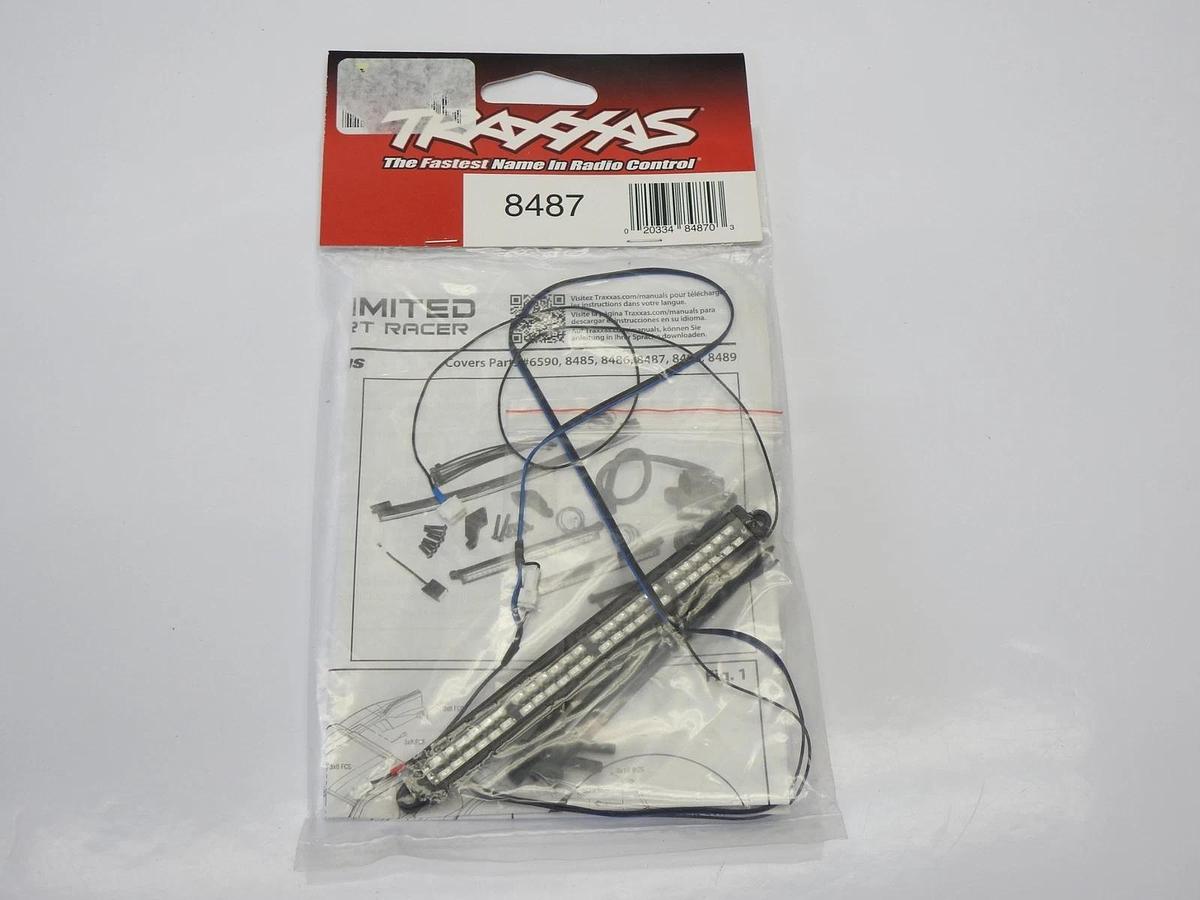 OEM Traxxas 8487 LED Light Bar Rear Red with Amber Class Light High-Voltage