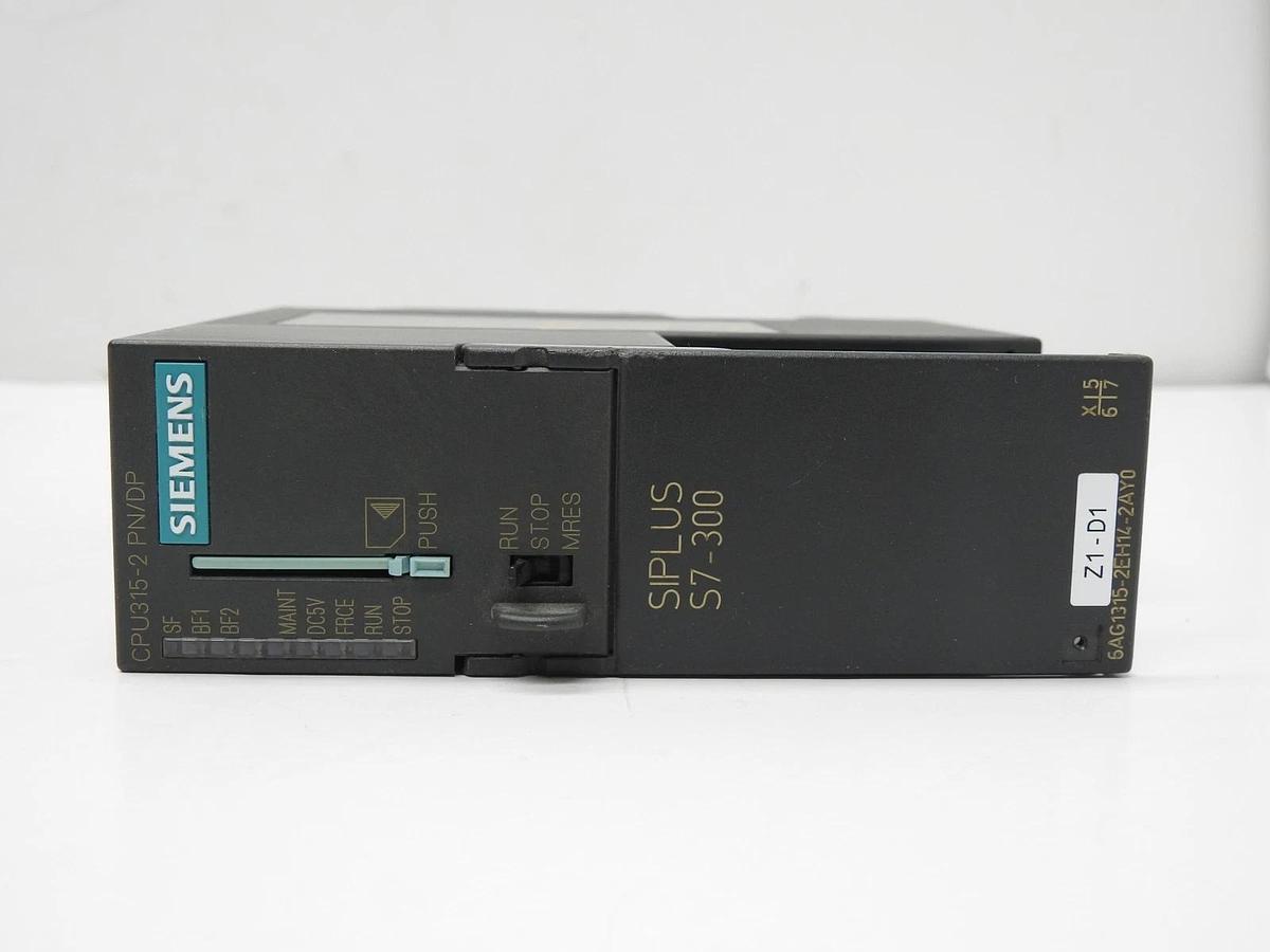 NEW PULL - Siemens SIPLUS CPU315-2 P/N/DP (6AG1315-2EH14-2AY0)