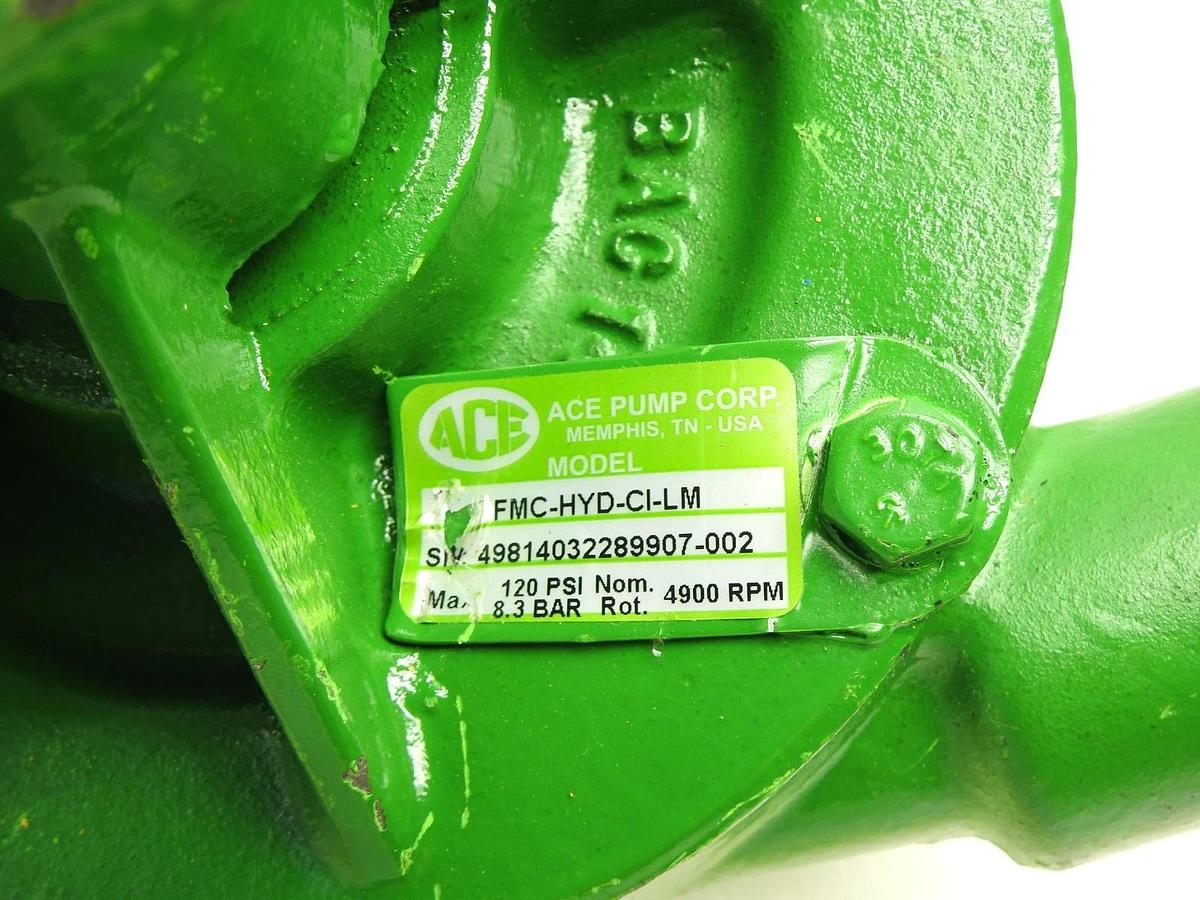 Ace Pump FMC-HYD-CI-LM (49814) PUMP LESS MOTOR; HYD DRIVE; 1.25" x 1" - NEW!
