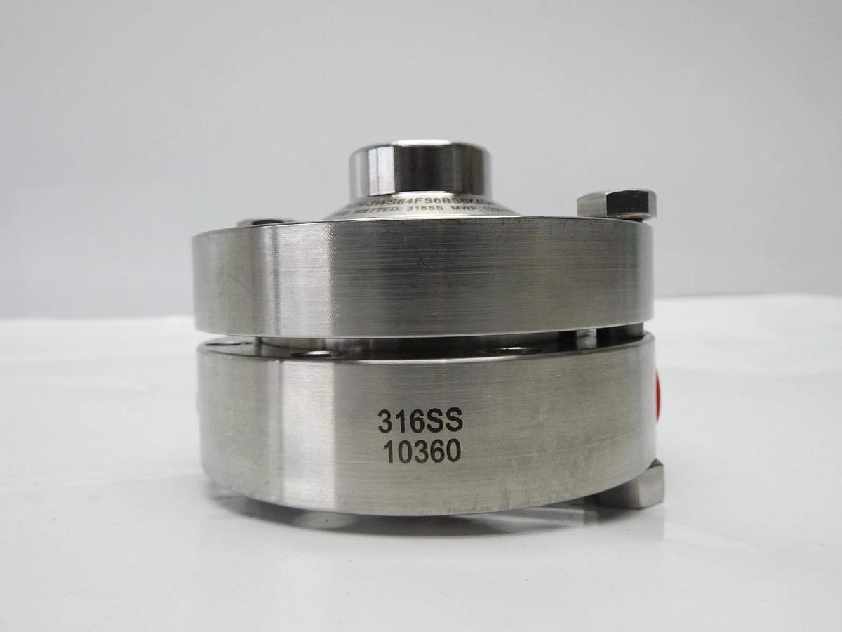 Haygor HTH-Threaded Seal 1/2" NPTF 316SS, Dual 1/4" NPTF HTH-3WS64FS6BS6K4S4 NEW