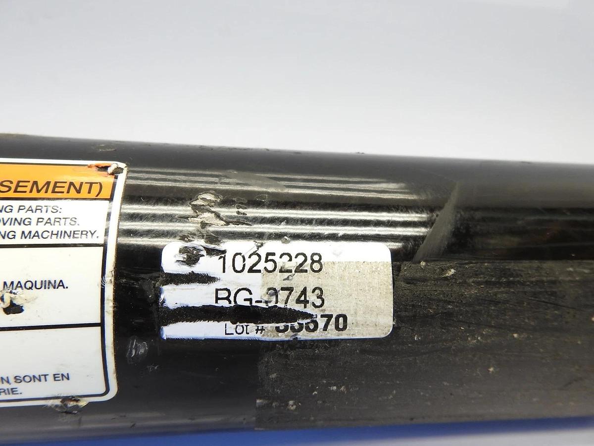 Genuine OEM Tennant 1025228 CYLINDER, HYD, 2.5B 28.4L 15.00STRK 2500 Hydraulic