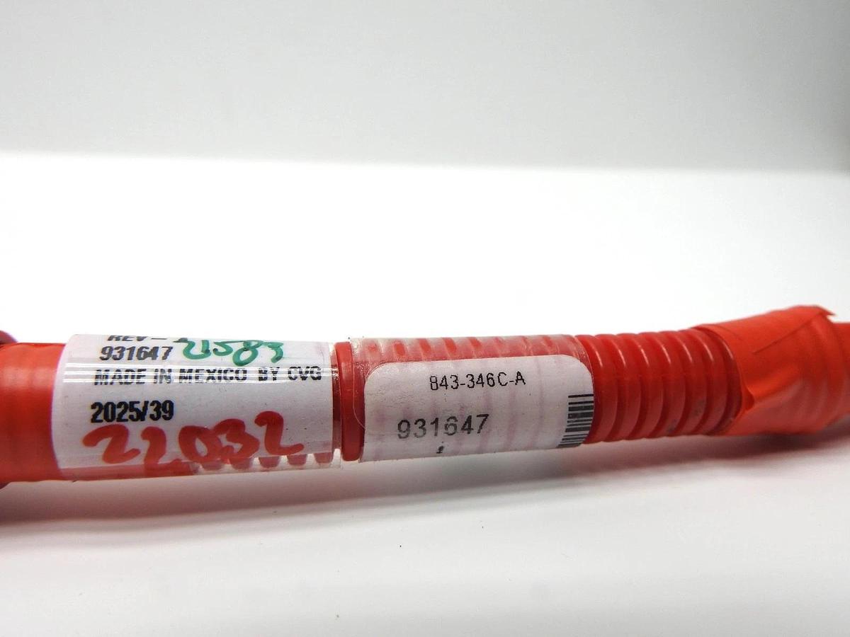Kubota LP-843-346C Battery Cable 4GA RED 6" 0.714 lbm for SCL1000 Battery Cable