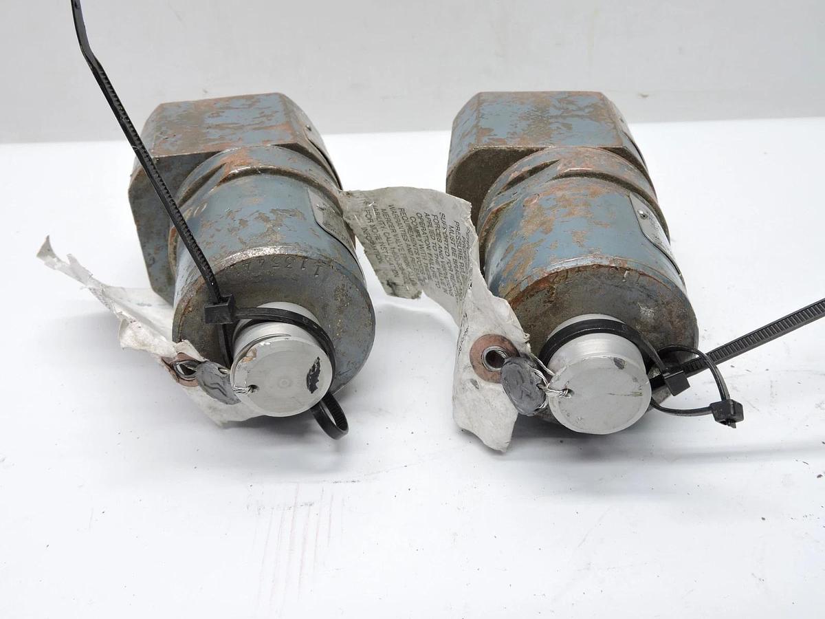 (Lot of 2) - Mercer Valve  91-M2C61P1541 3/4" Pressure Relief Valve